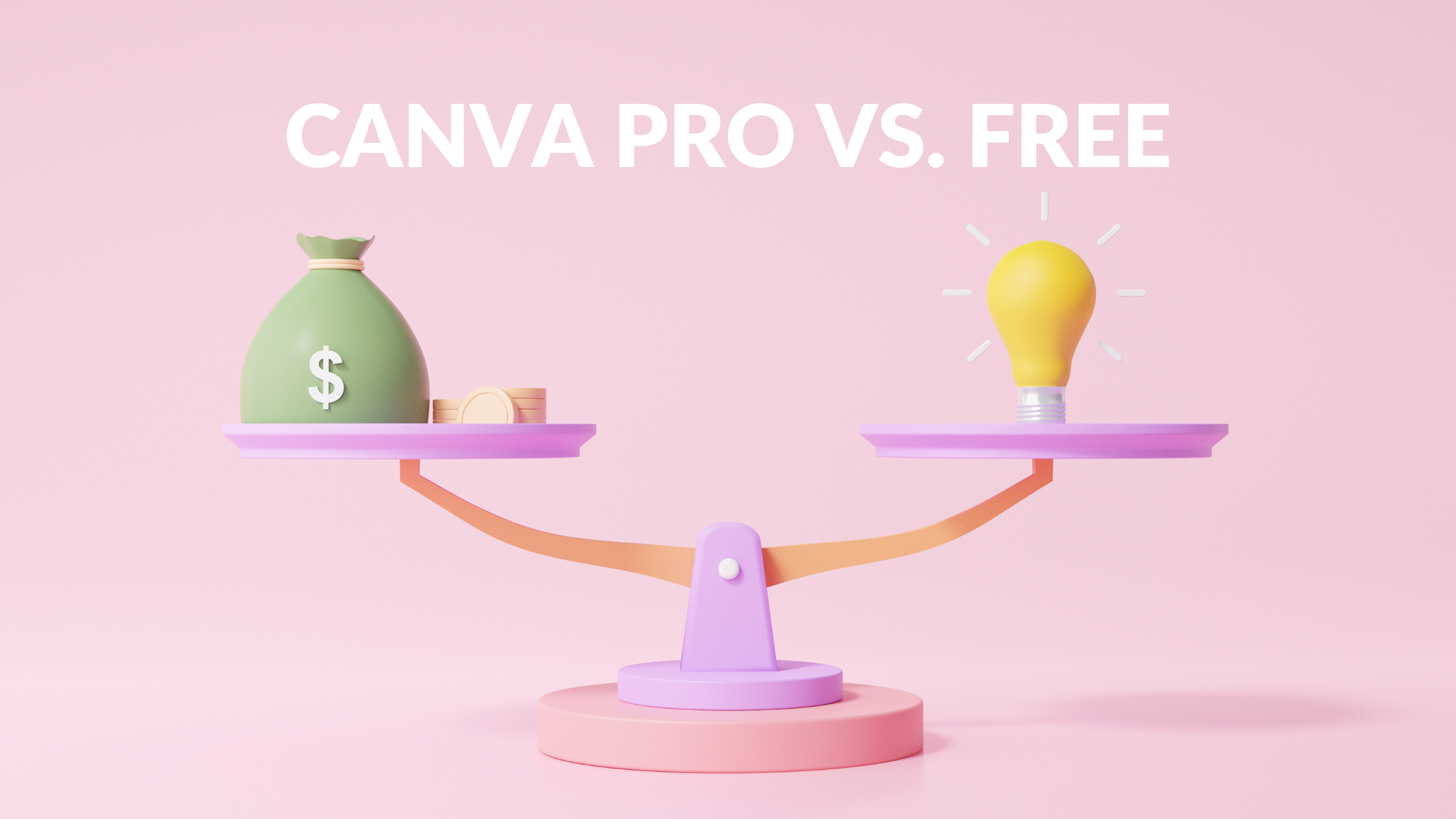 Canva Pro vs. Free: Key Differences Explained