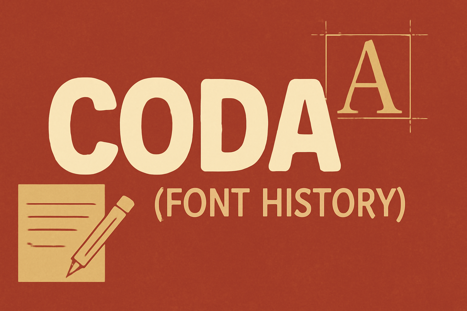 Coda (Font History)