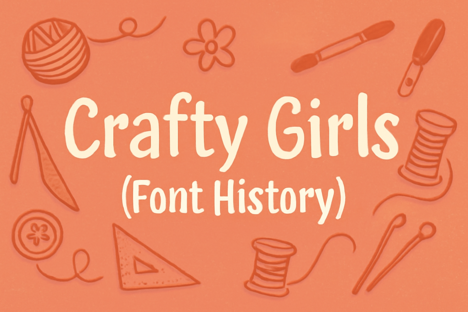 Crafty Girls (Font History)