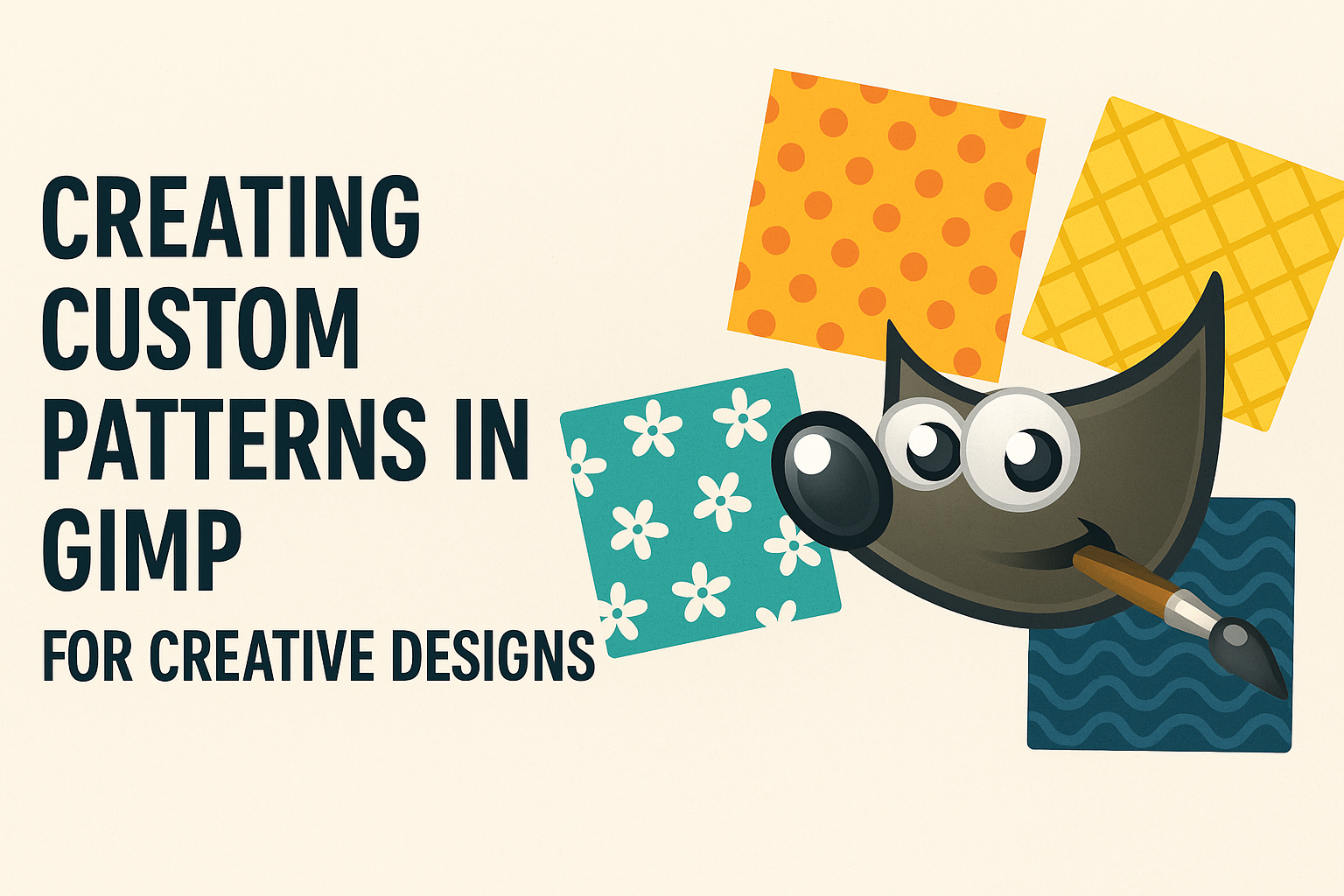 Creating Custom Patterns in GIMP for Creative Designs