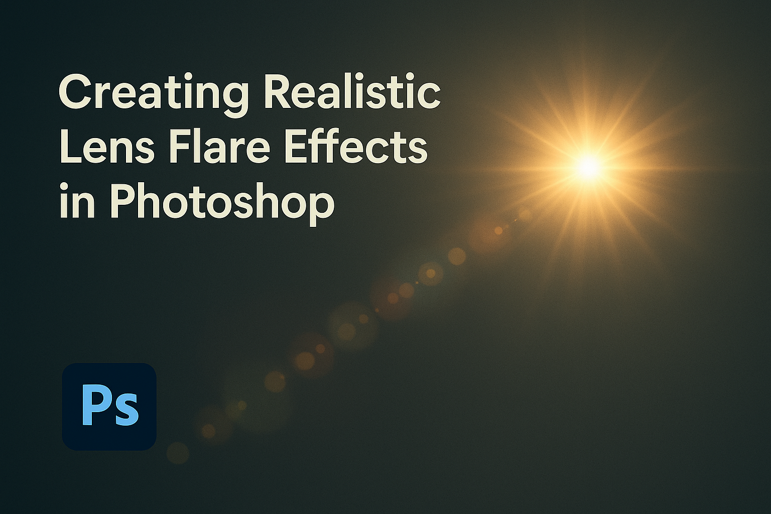 Creating Realistic Lens Flare Effects in Photoshop