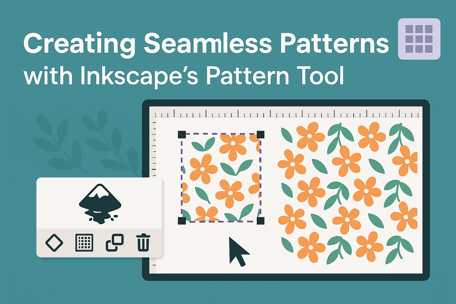 Creating Seamless Patterns with Inkscape’s Pattern Tool