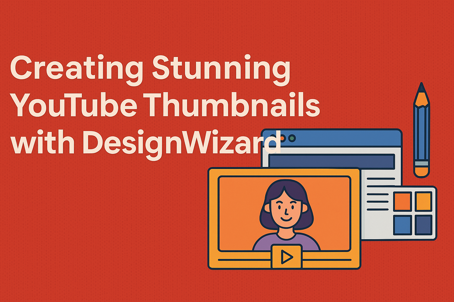 Creating Stunning YouTube Thumbnails with DesignWizard
