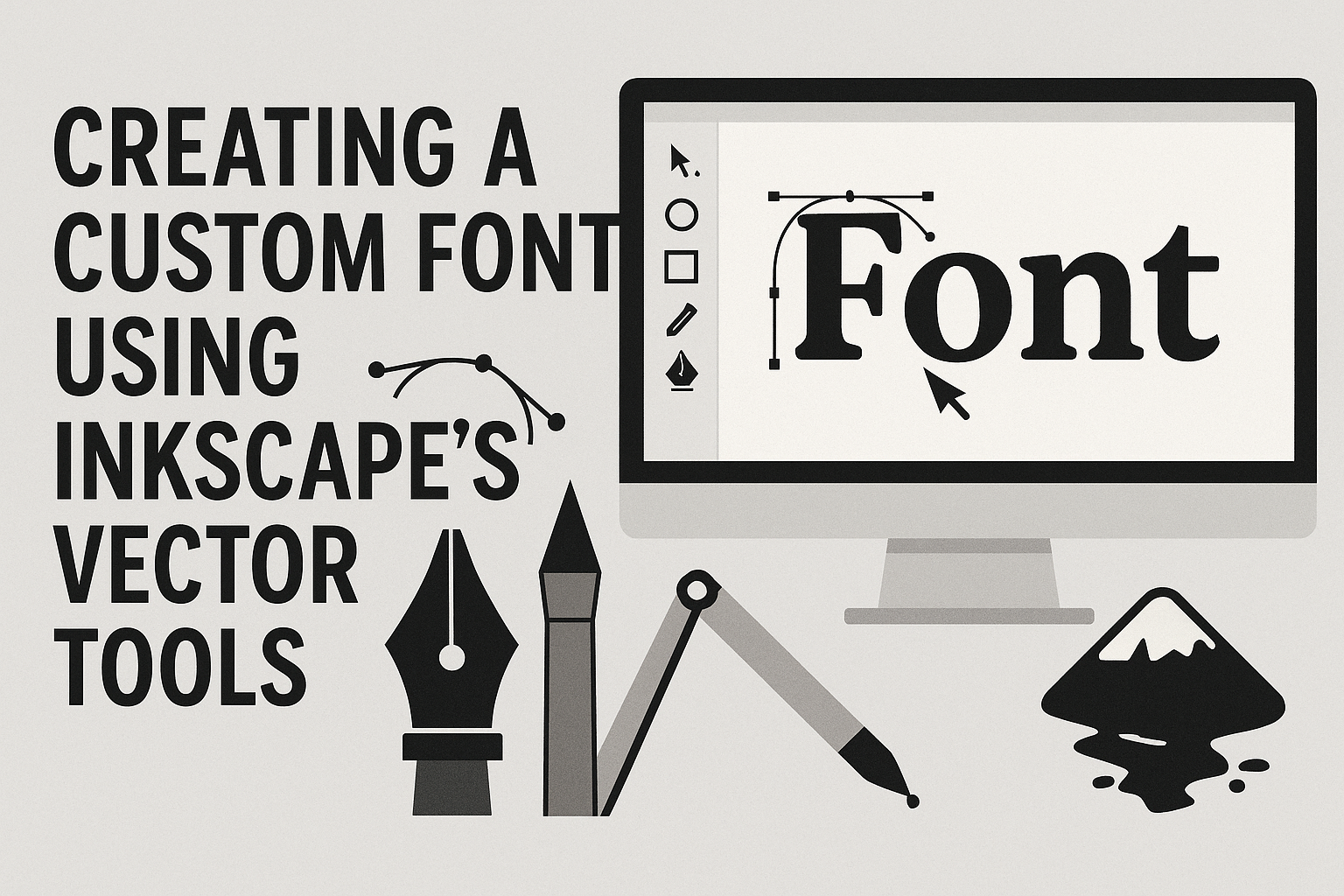 Creating a Custom Font Using Inkscape’s Vector Tools