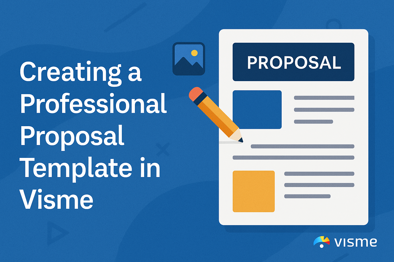Creating a Professional Proposal Template in Visme
