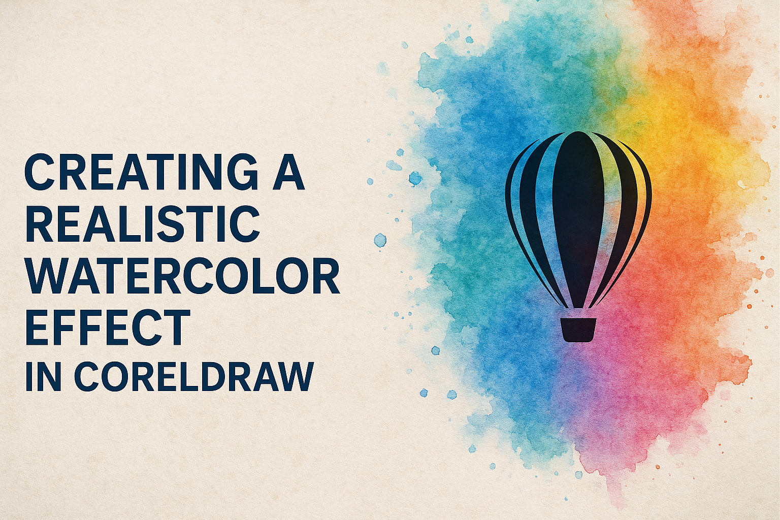 Creating a Realistic Watercolor Effect in CorelDRAW