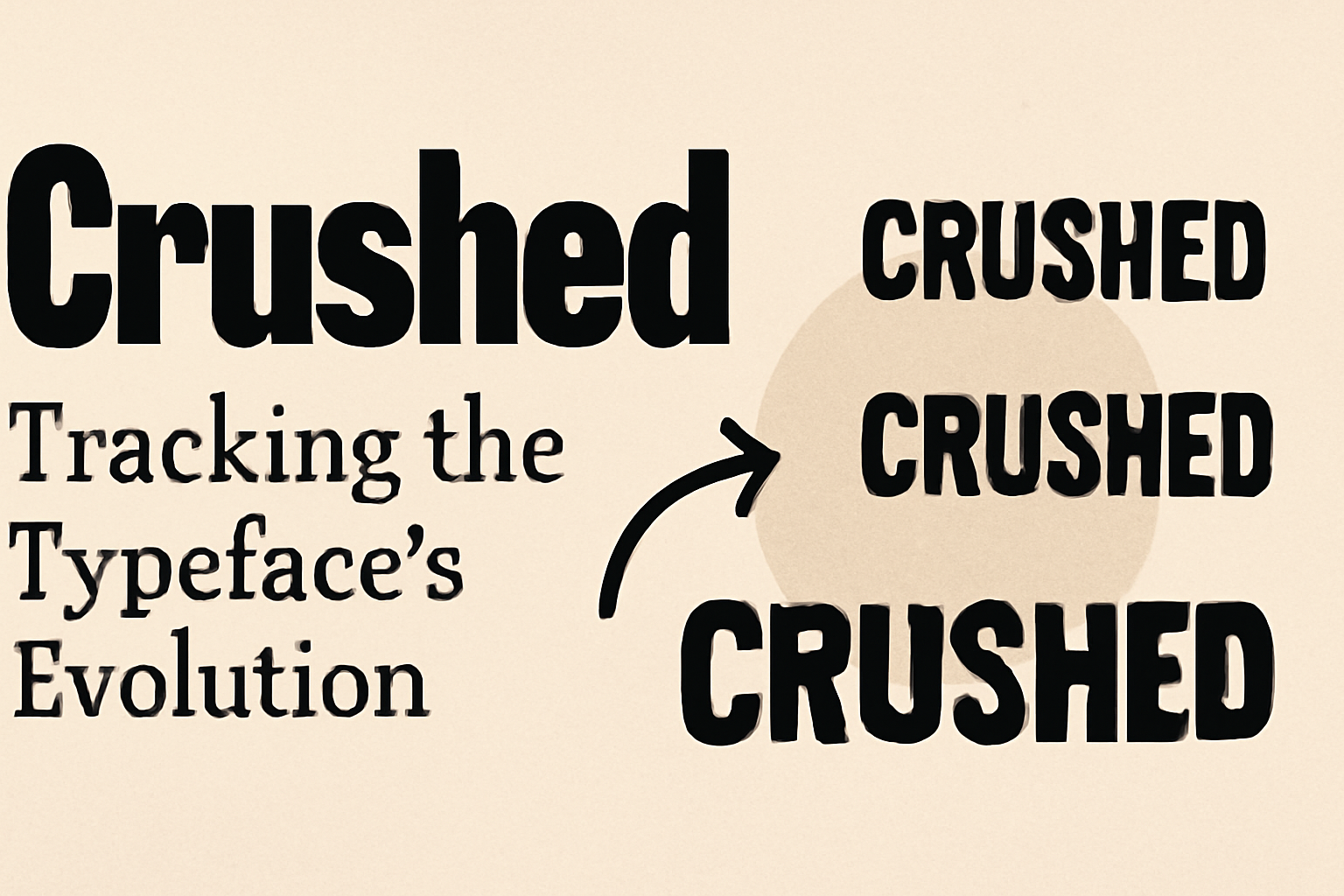 Crushed: Tracking the Typeface’s Evolution