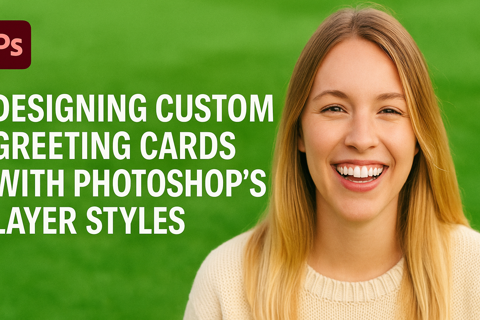 Designing Custom Greeting Cards with Photoshop’s Layer Styles