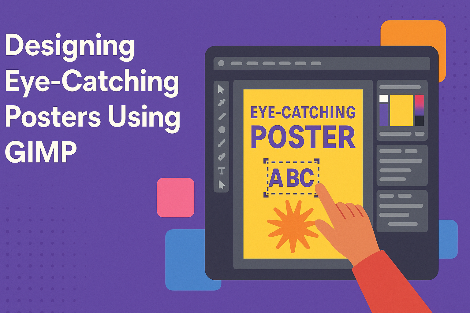 Designing Eye-Catching Posters Using GIMP