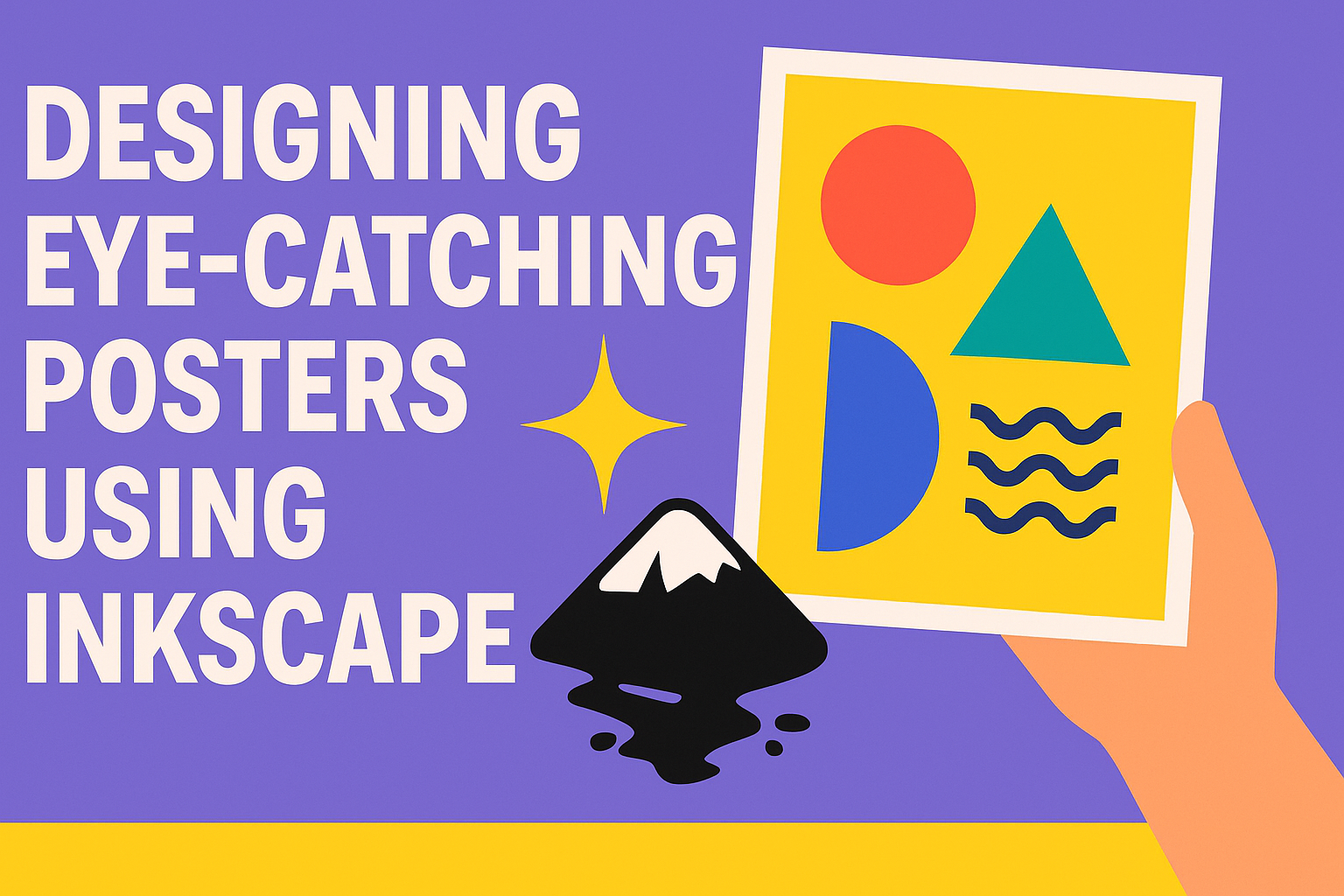 Designing Eye-Catching Posters Using Inkscape