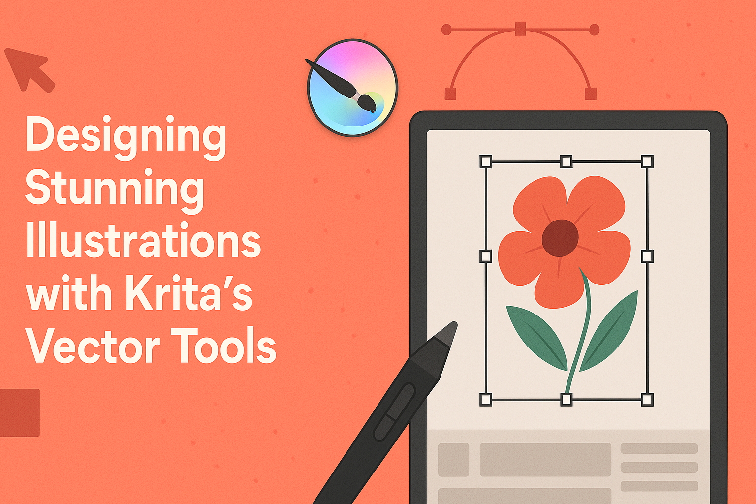Designing Stunning Illustrations with Krita’s Vector Tools