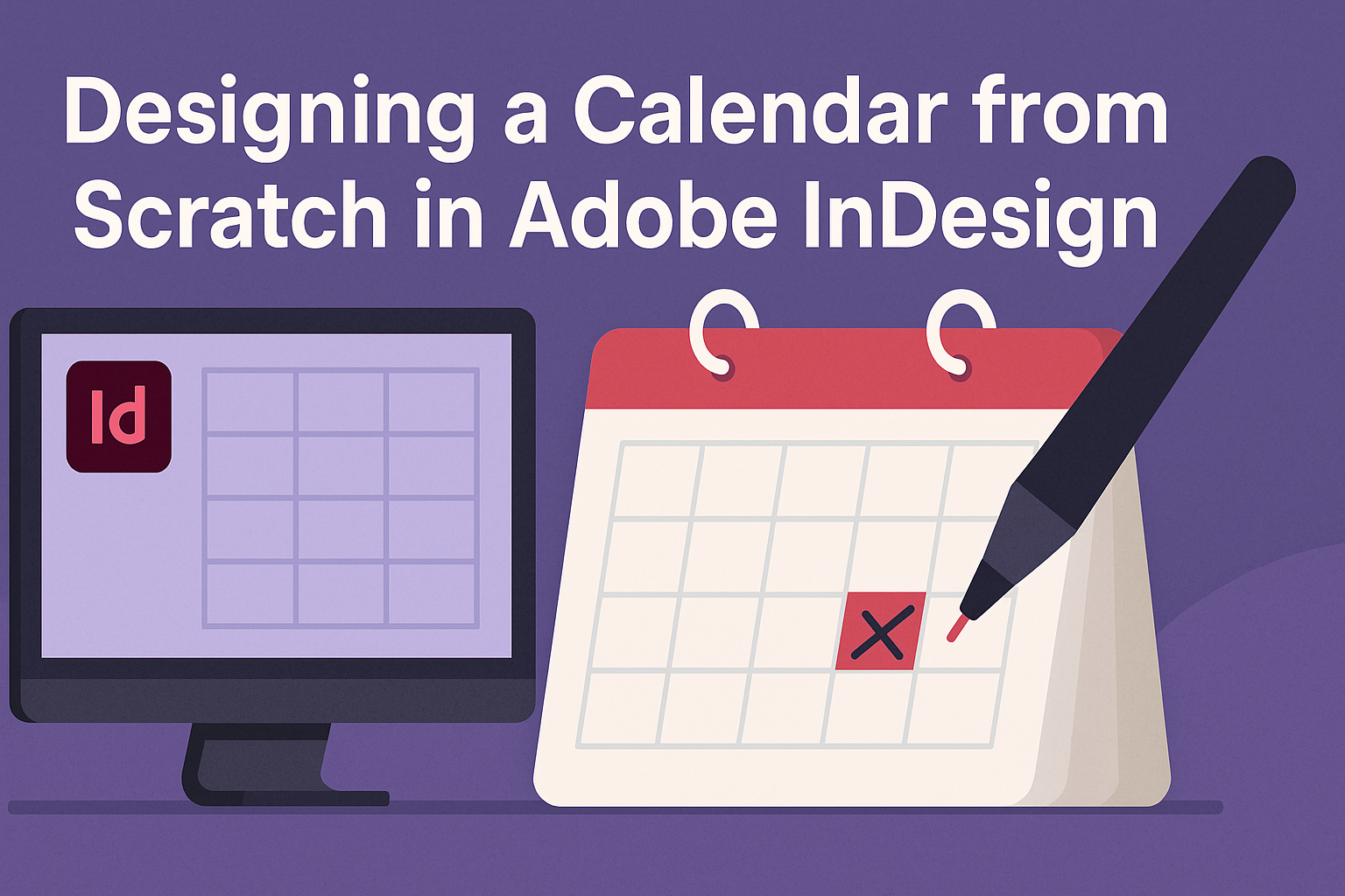 Designing a Calendar from Scratch in Adobe InDesign