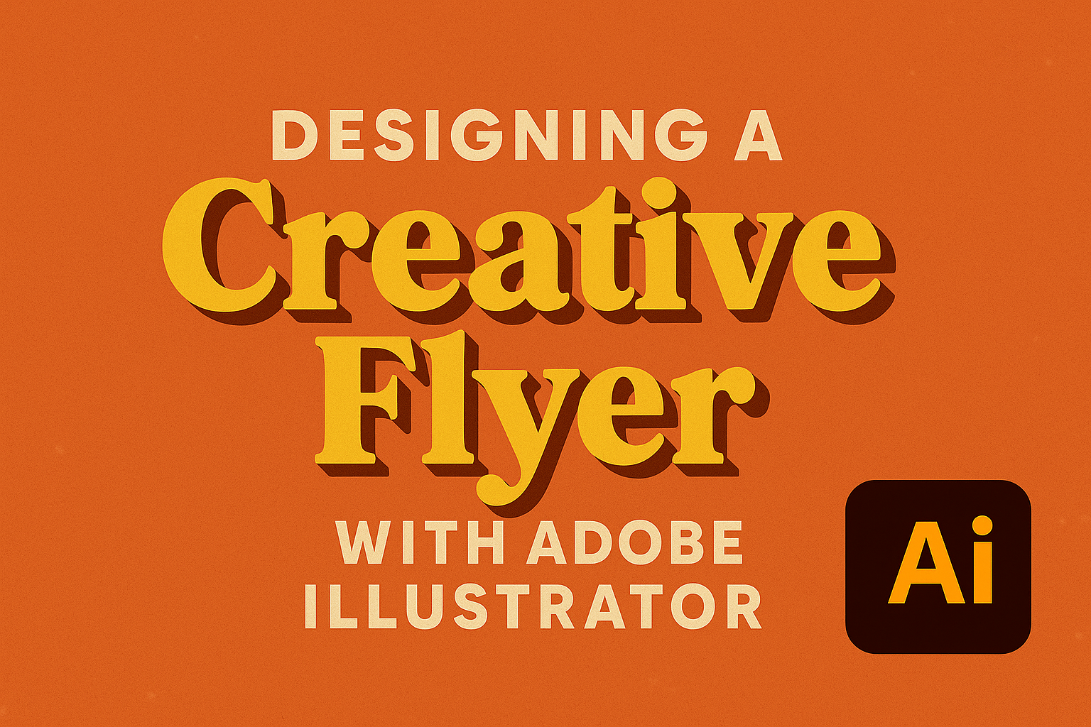 Designing a Creative Flyer with Adobe Illustrator