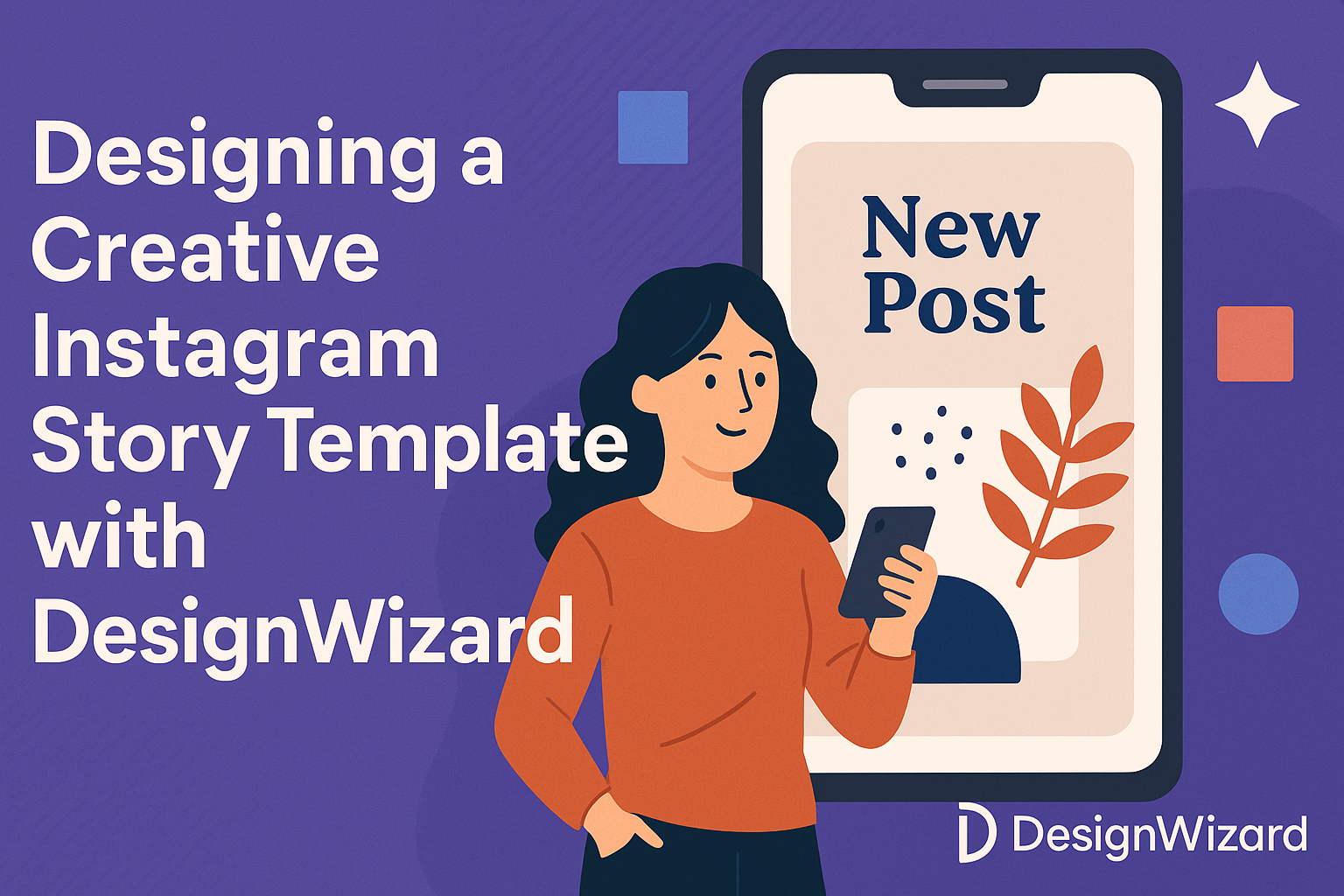 Designing a Creative Instagram Story Template with DesignWizard