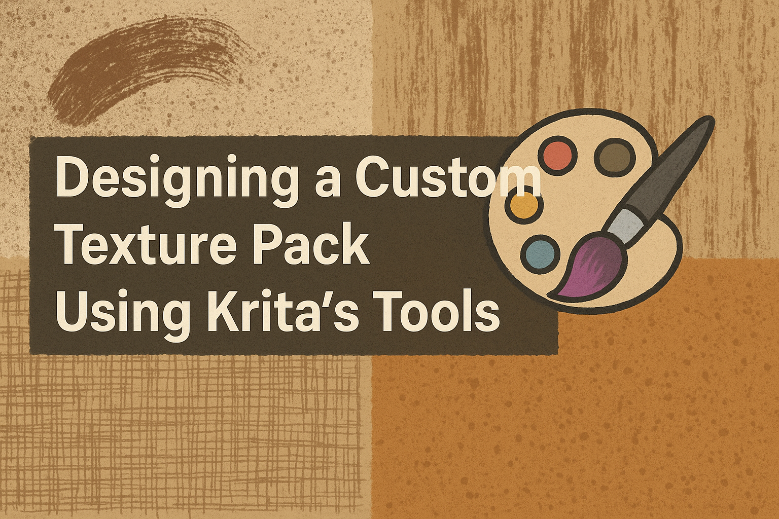 Designing a Custom Texture Pack Using Krita’s Tools