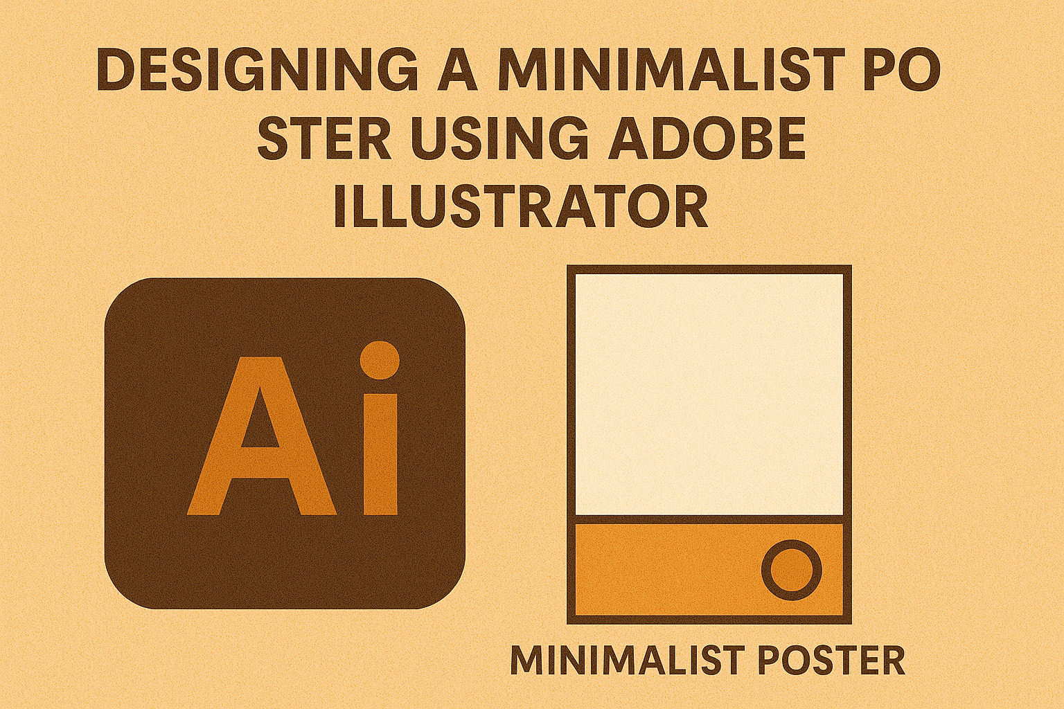 Designing a Minimalist Poster Using Adobe Illustrator