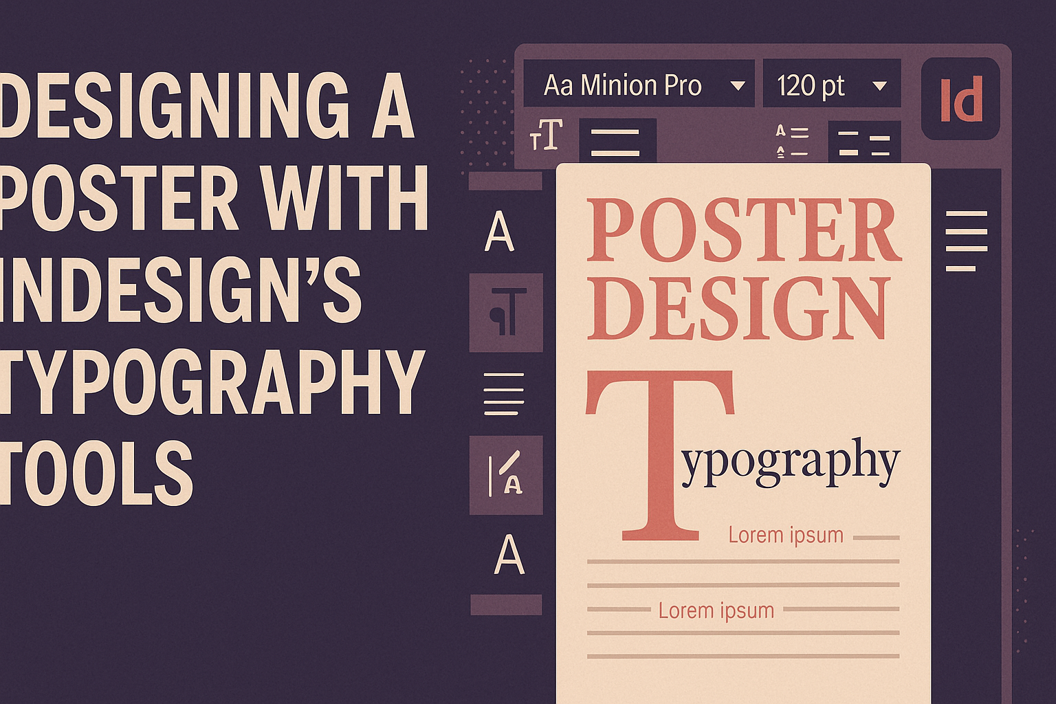 Designing a Poster with InDesign’s Typography Tools