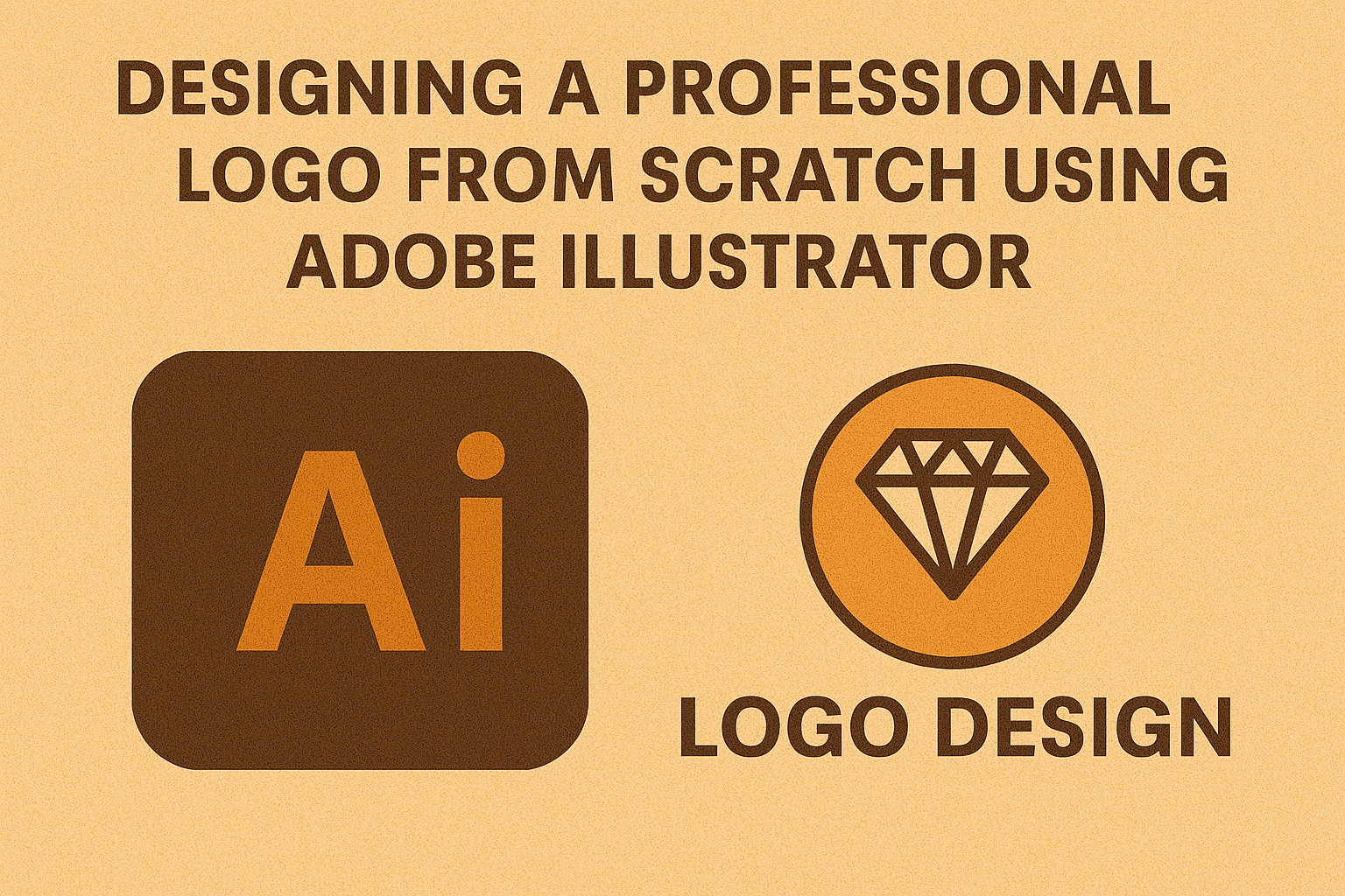 Designing a Professional Logo from Scratch Using Adobe Illustrator
