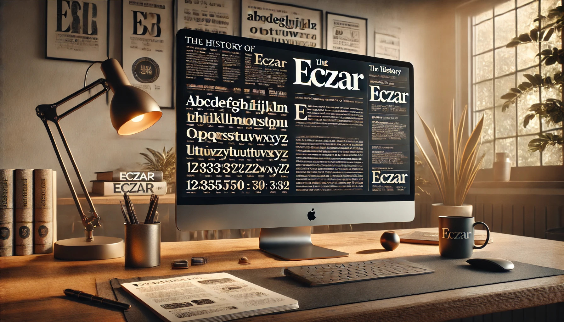 Eczar (Font History)