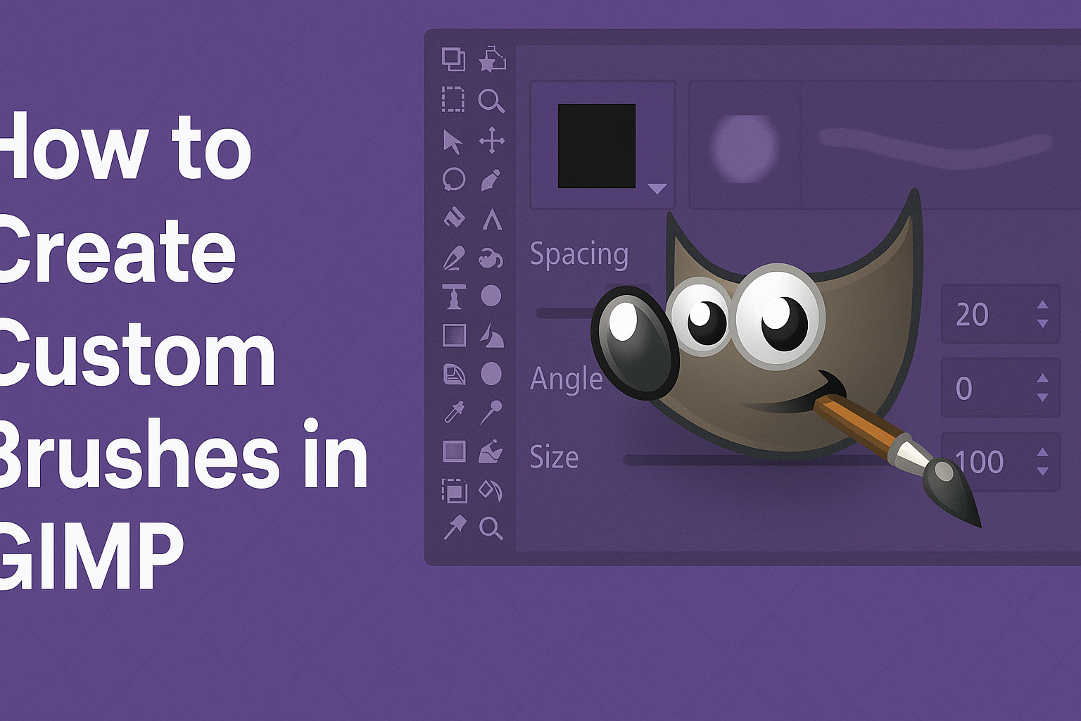 How to Create Custom Brushes in GIMP