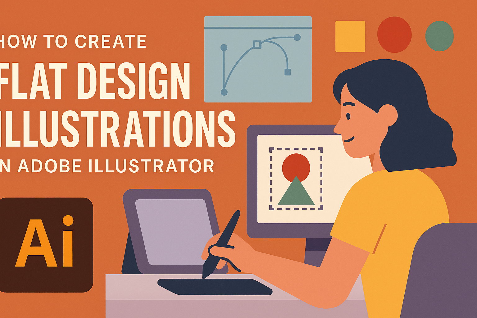 How to Create Flat Design Illustrations in Adobe Illustrator