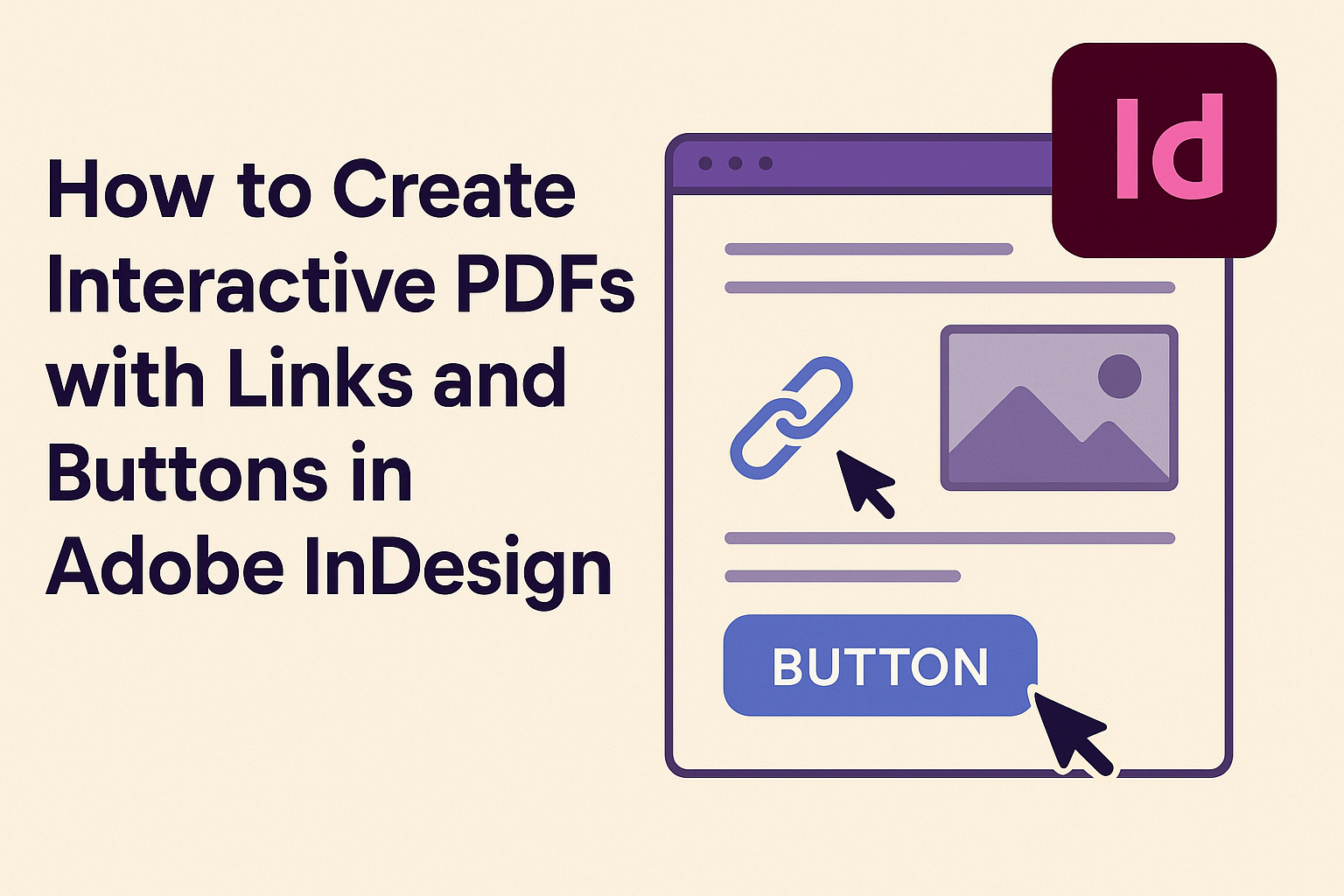 How to Create Interactive PDFs with Links and Buttons in Adobe InDesign