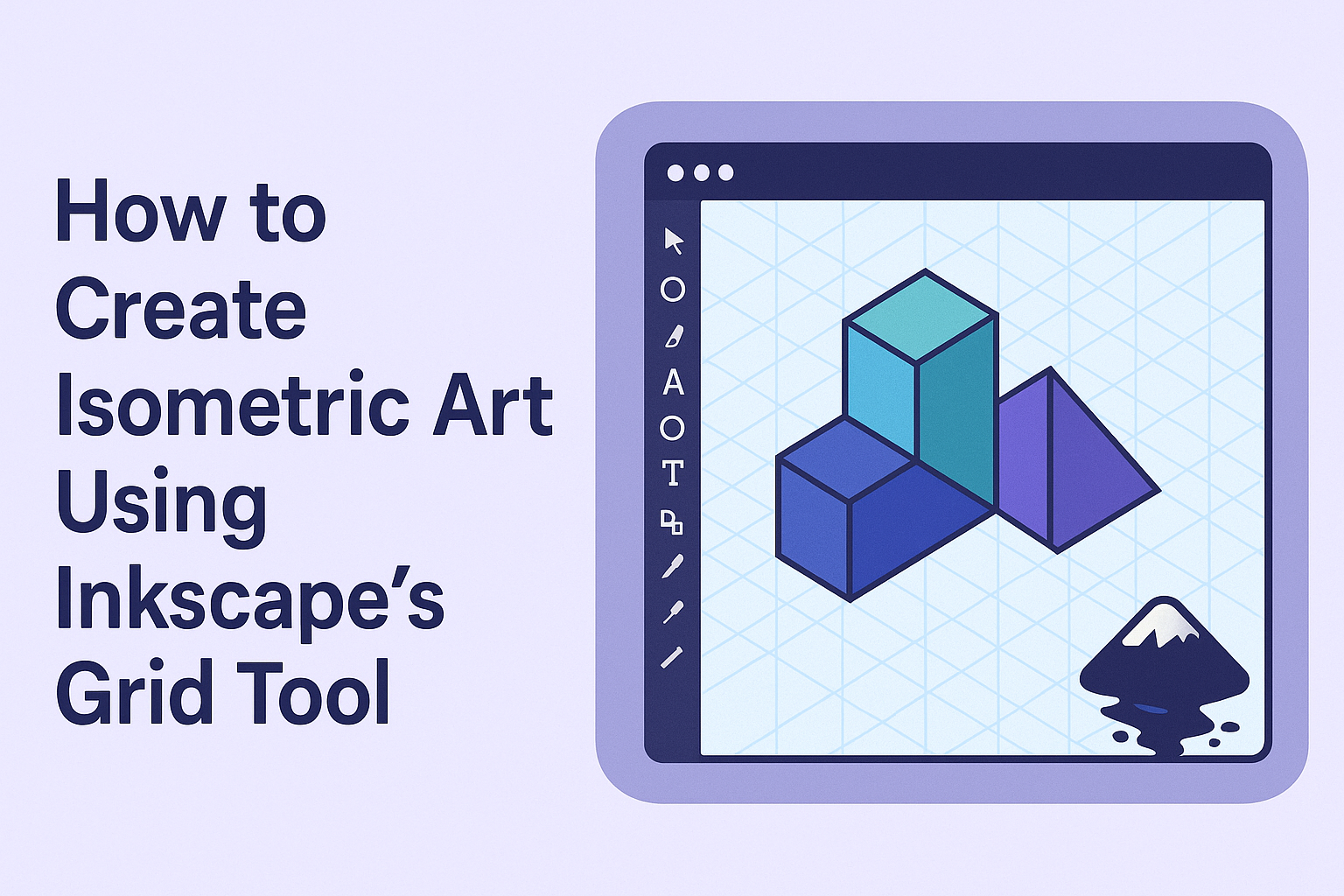 How to Create Isometric Art Using Inkscape’s Grid Tool