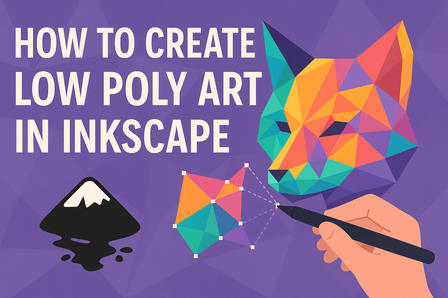 How to Create Low Poly Art in Inkscape
