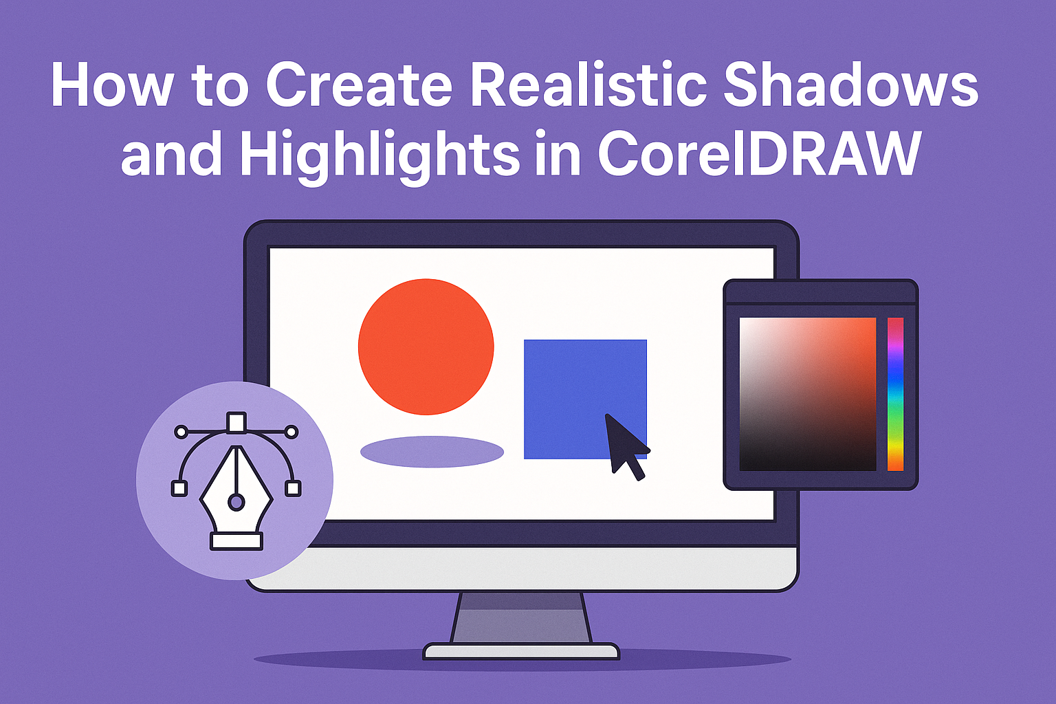 How to Create Realistic Shadows and Highlights in CorelDRAW