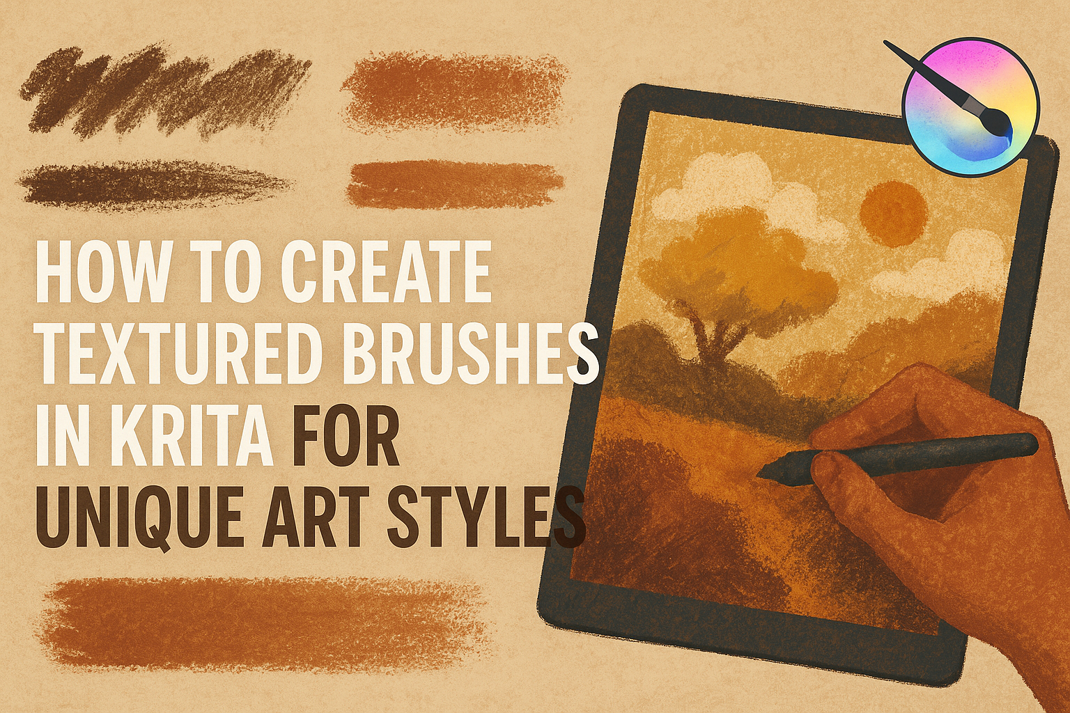 How to Create Textured Brushes in Krita for Unique Art Styles