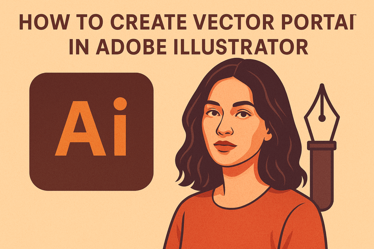 How to Create Vector Portraits in Adobe Illustrator - Graphic Design ...