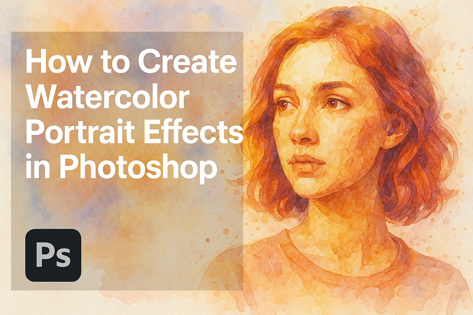 How to Create Watercolor Portrait Effects in Photoshop