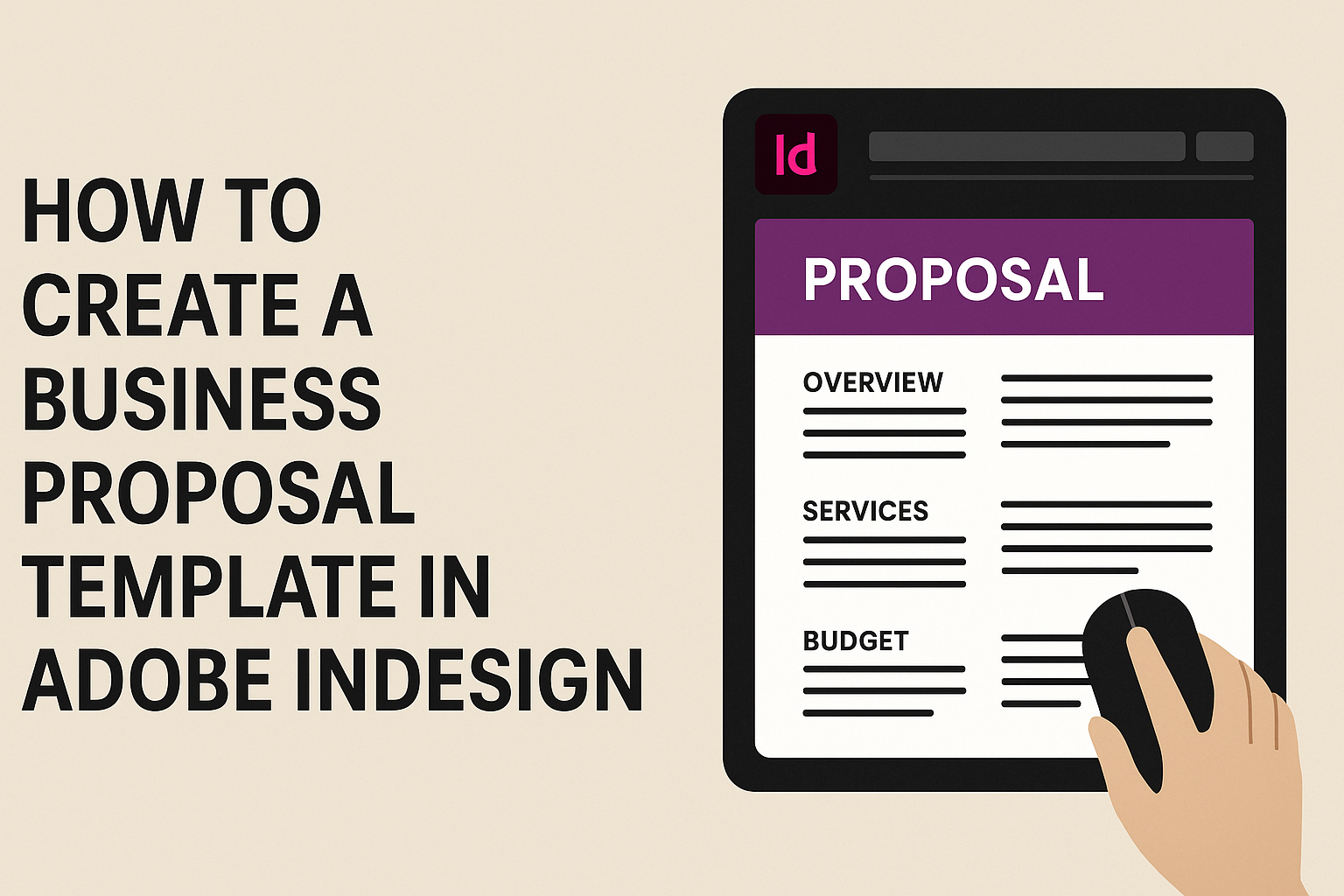 How to Create a Business Proposal Template in Adobe InDesign
