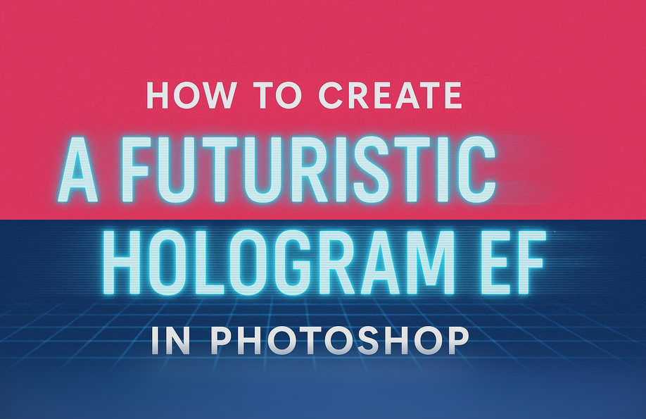 How to Create a Futuristic Hologram Effect in Photoshop