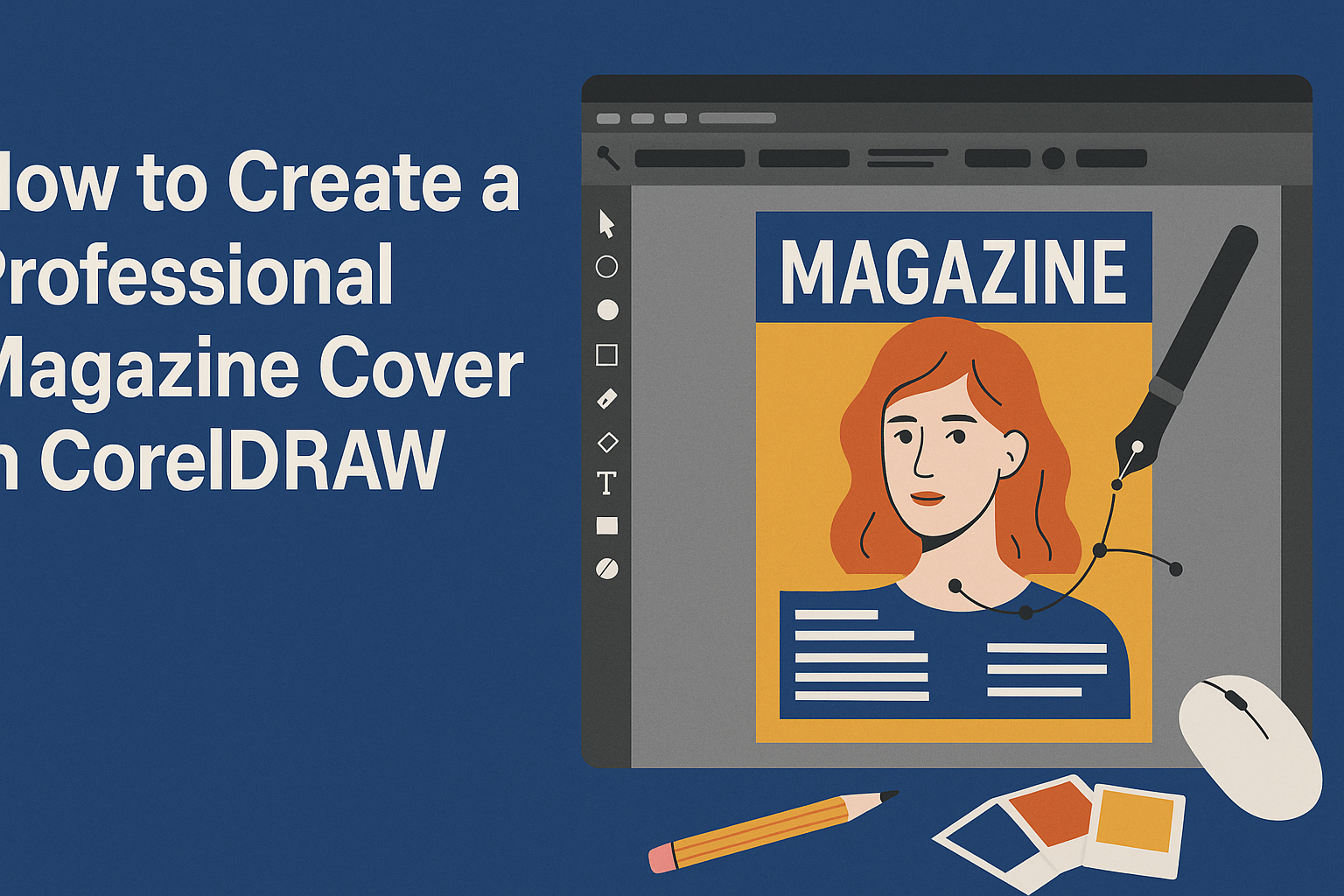 How to Create a Professional Magazine Cover in CorelDRAW
