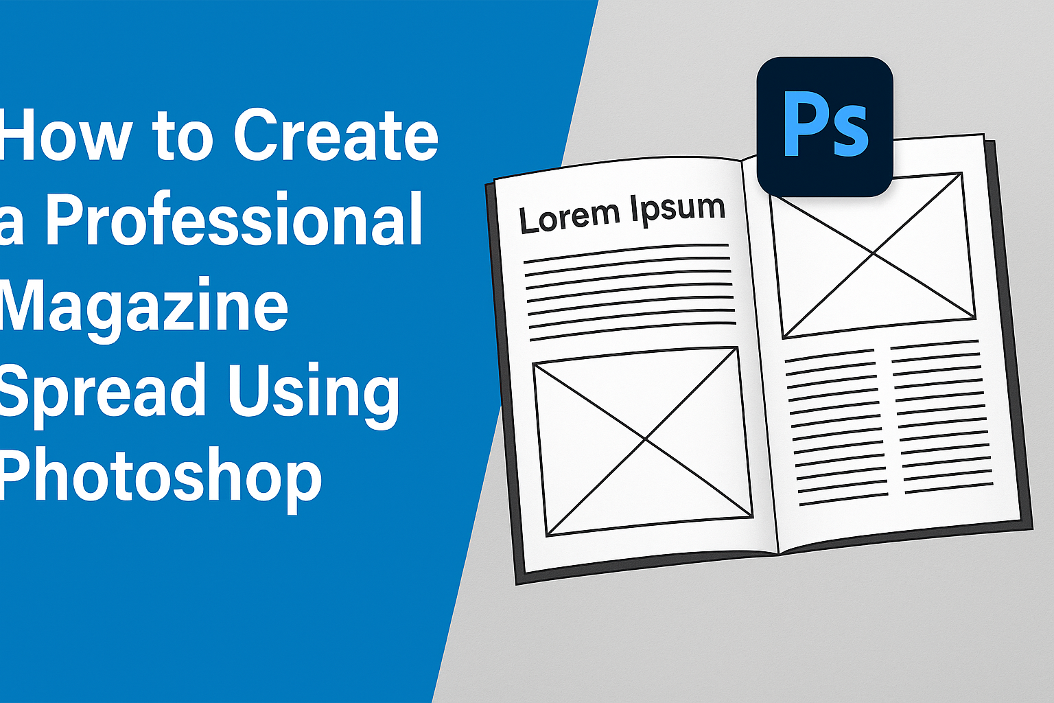 How to Create a Professional Magazine Spread Using Photoshop