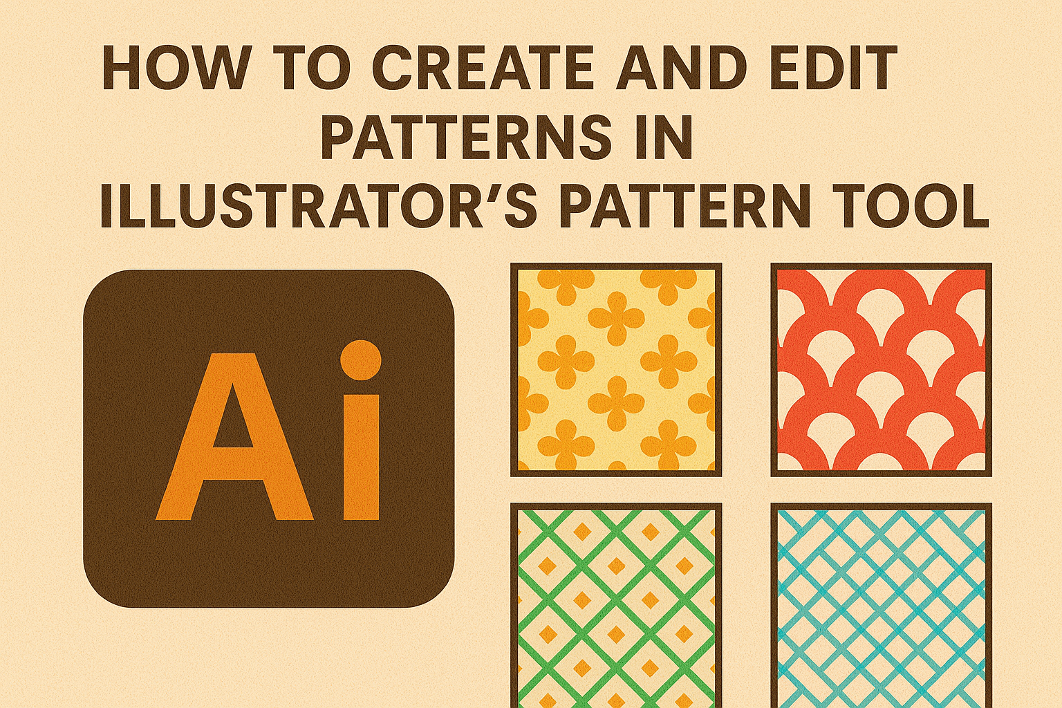 How to Create and Edit Patterns in Illustrator’s Pattern Tool
