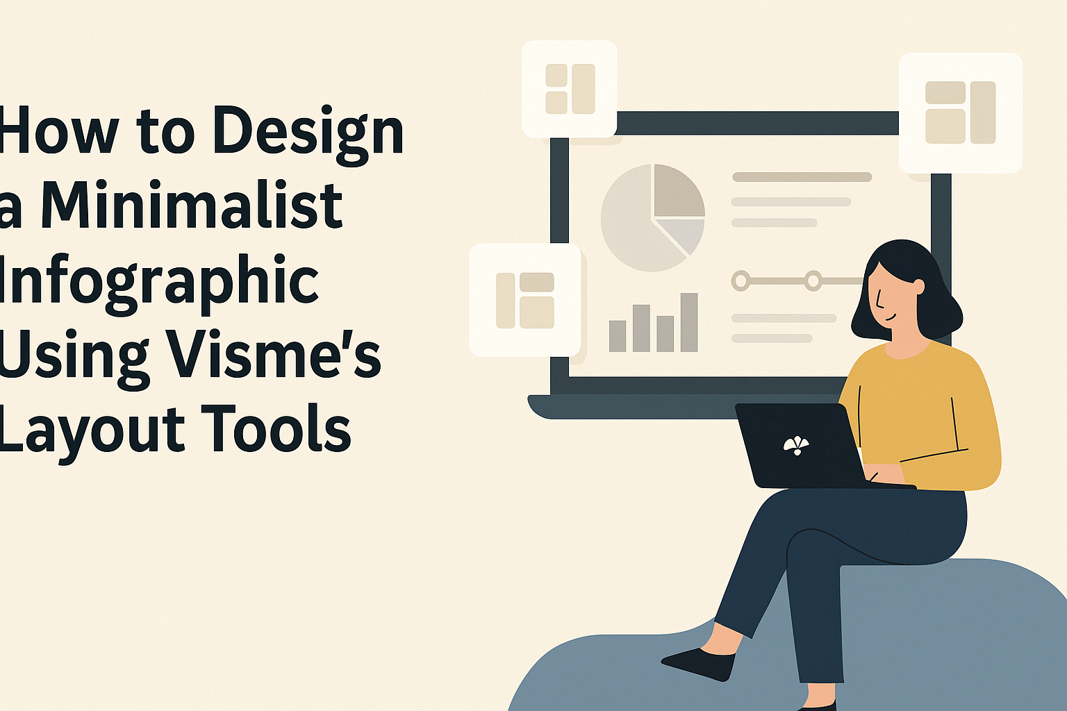 How to Design a Minimalist Infographic Using Visme’s Layout Tools