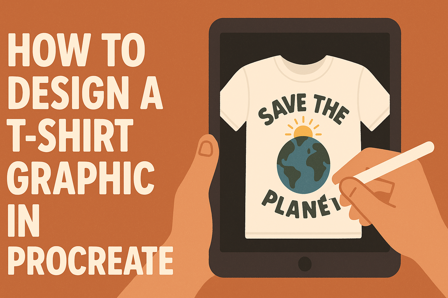 How to Design a T-Shirt Graphic in Procreate
