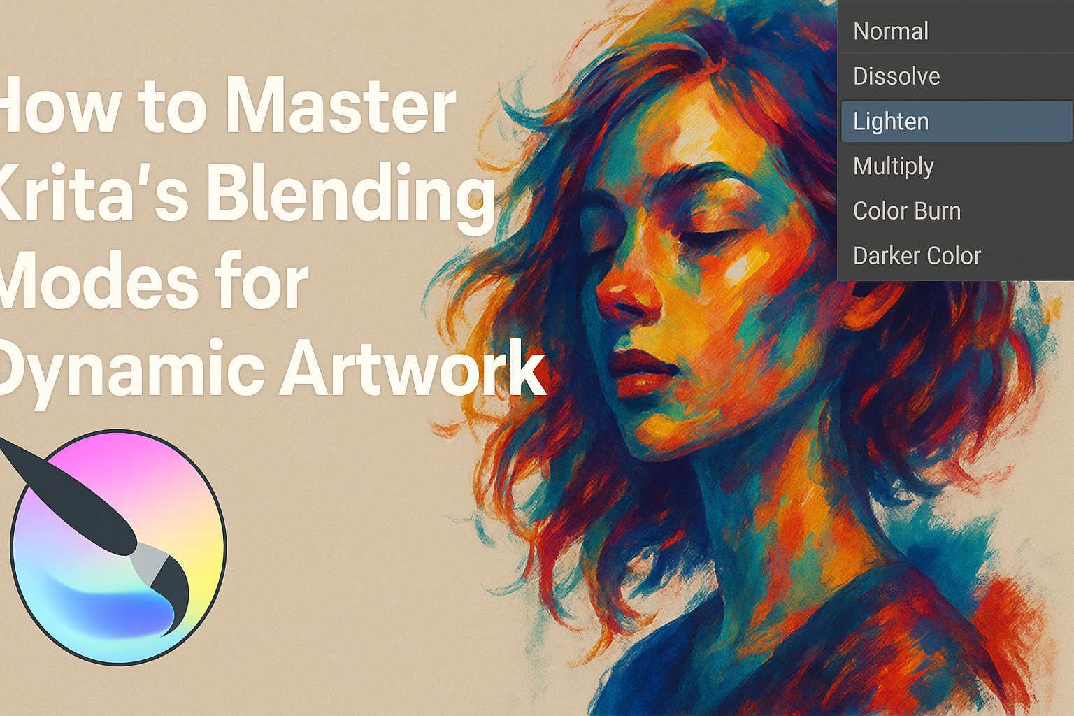 How to Master Krita’s Blending Modes for Dynamic Artwork