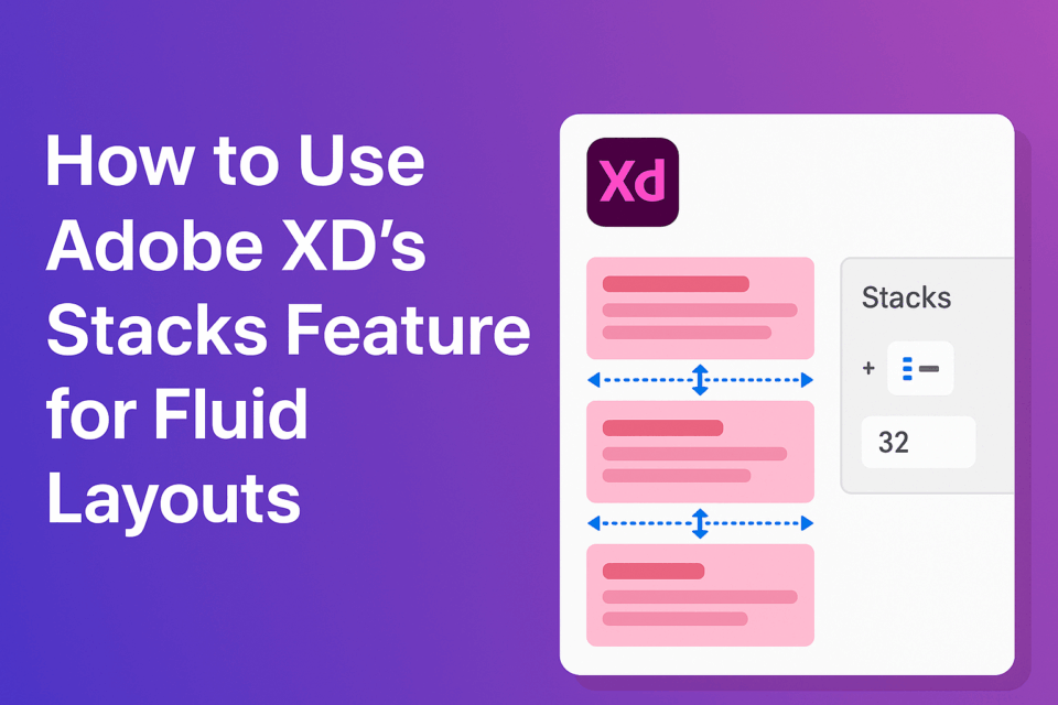 How to Use Adobe XD’s Stacks Feature for Fluid Layouts - Graphic Design ...