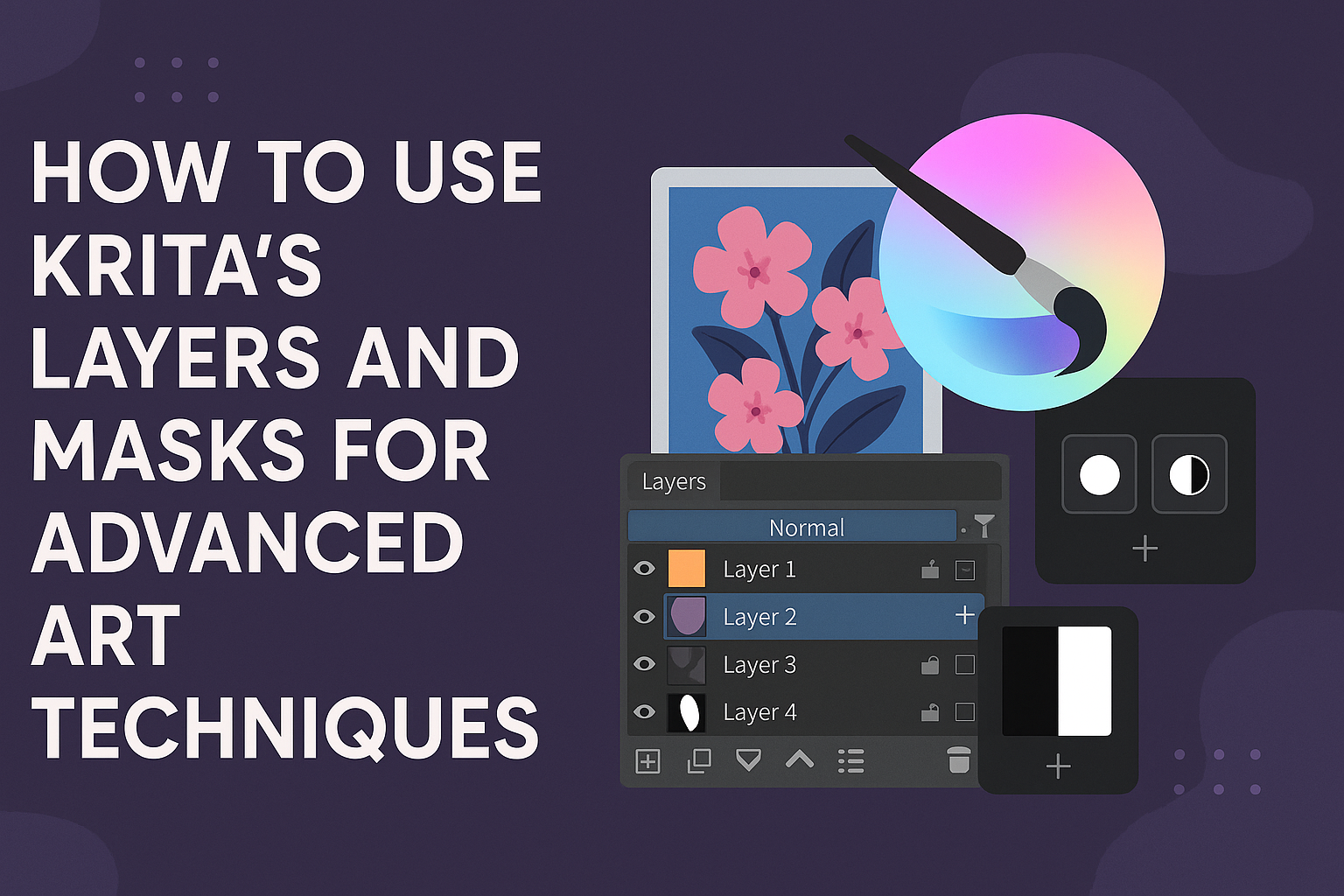 How to Use Krita's Layers and Masks for Advanced Art Techniques