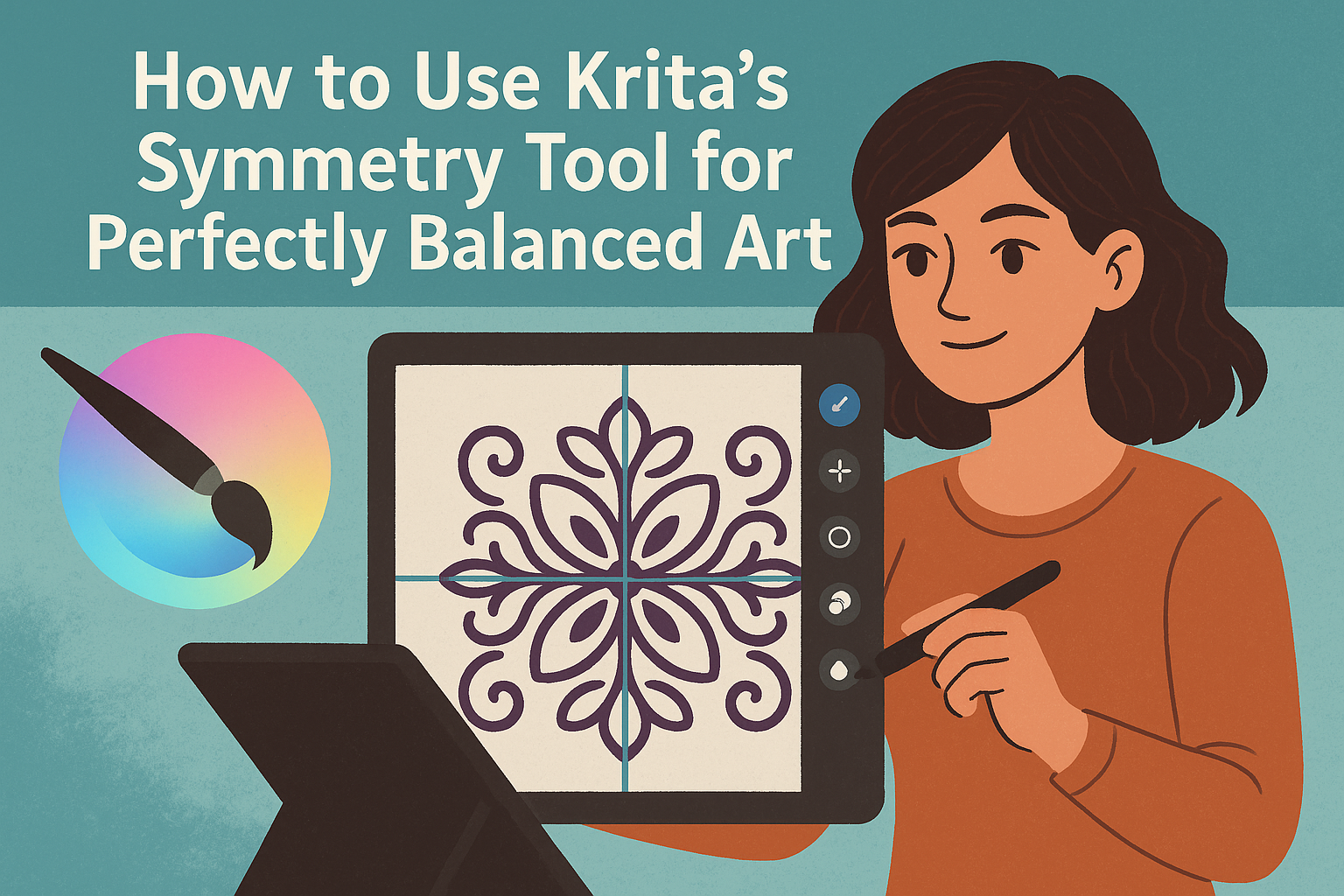 How to Use Krita’s Symmetry Tool for Perfectly Balanced Art