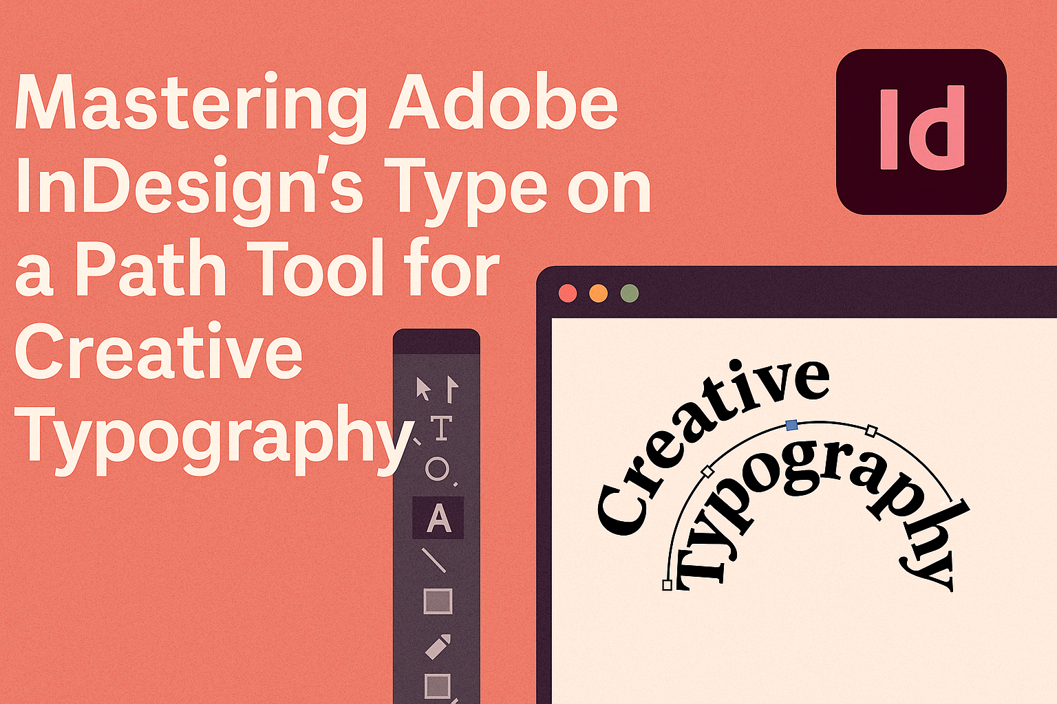 Mastering Adobe InDesign’s Type on a Path Tool for Creative Typography