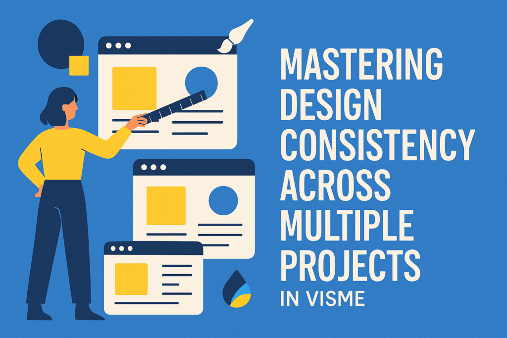Visual Design For Project Approach Mastering Design Consistency Across Multiple Projects in Visme ...