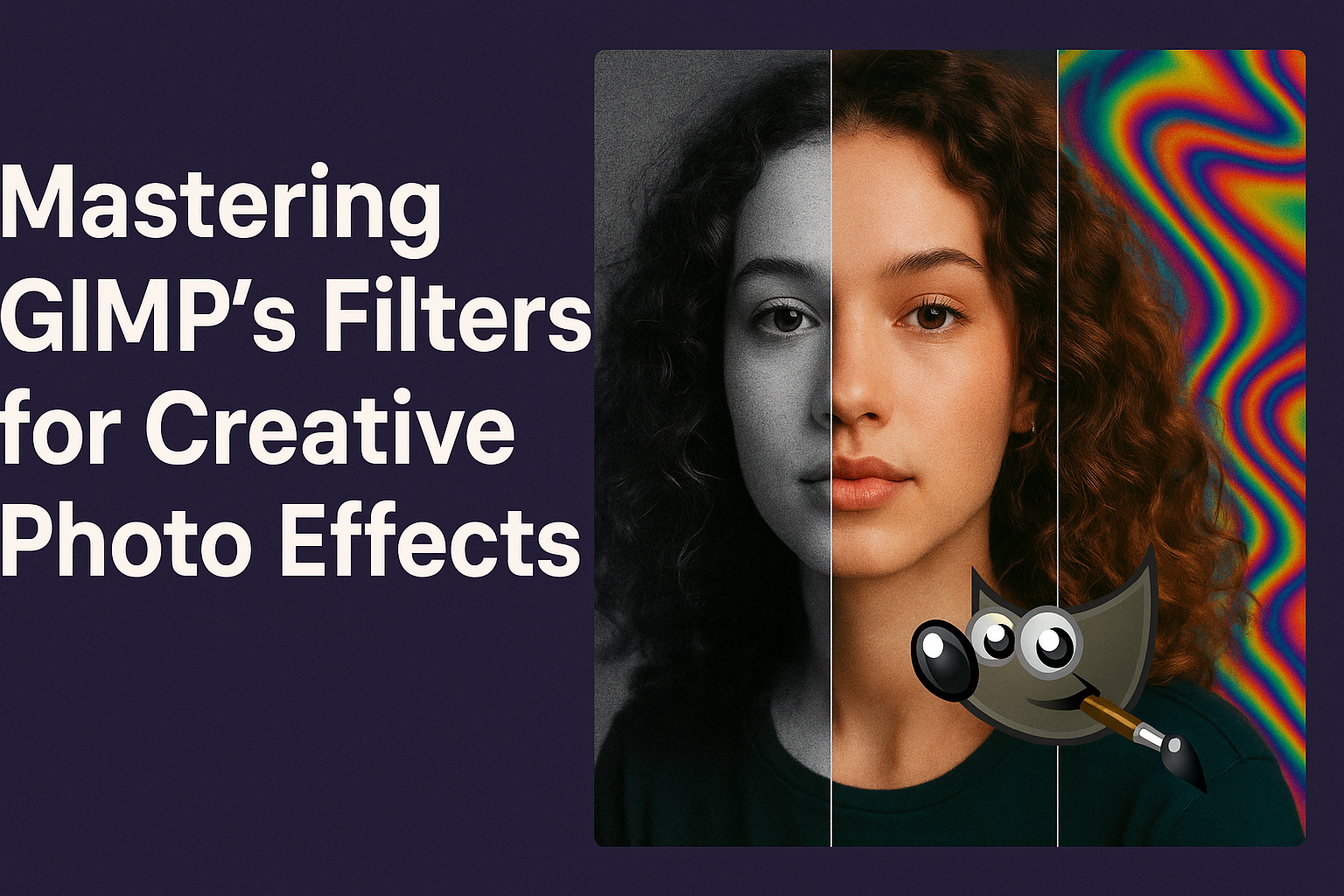 Mastering GIMP’s Filters for Creative Photo Effects