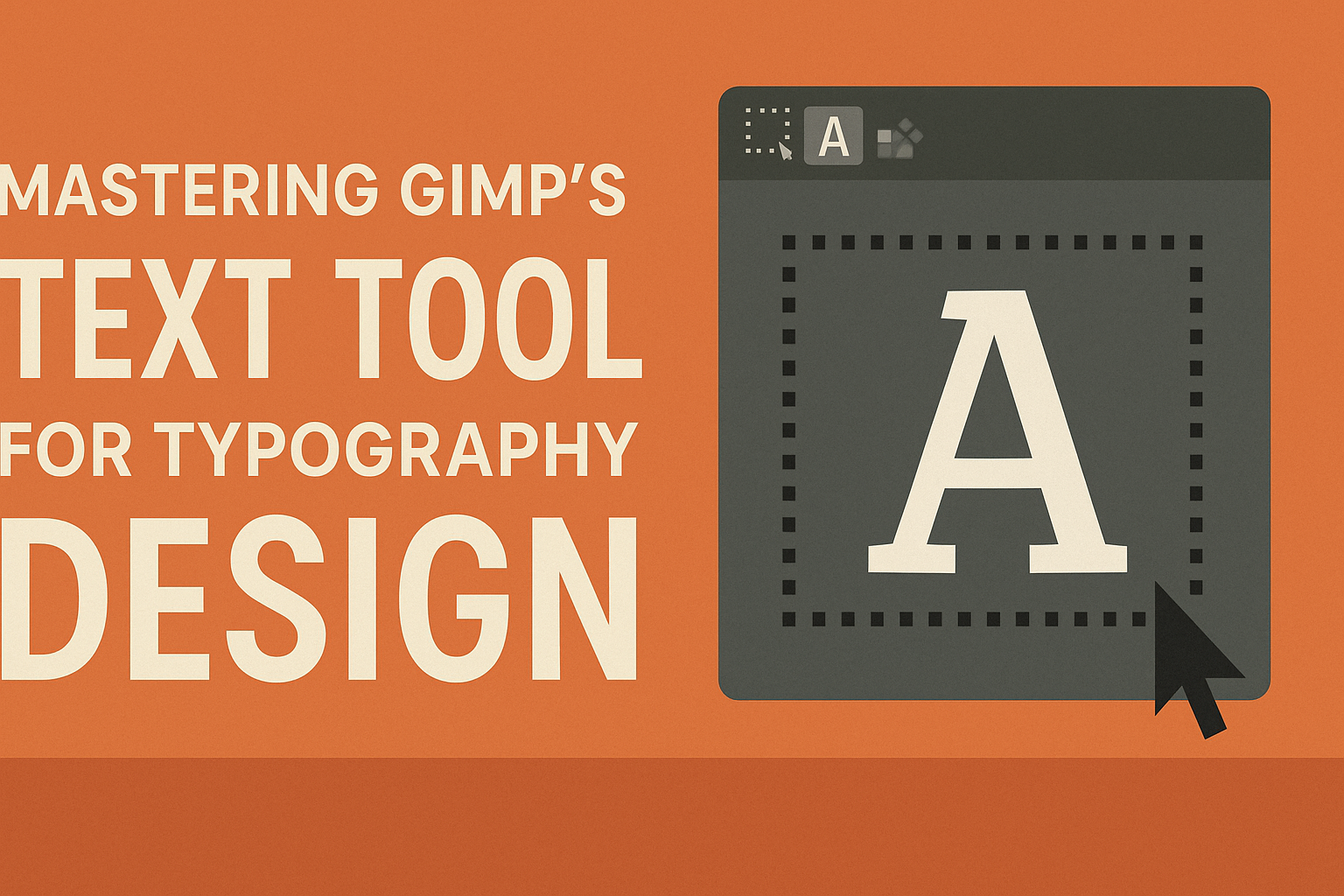 Mastering GIMP’s Text Tool for Typography Design