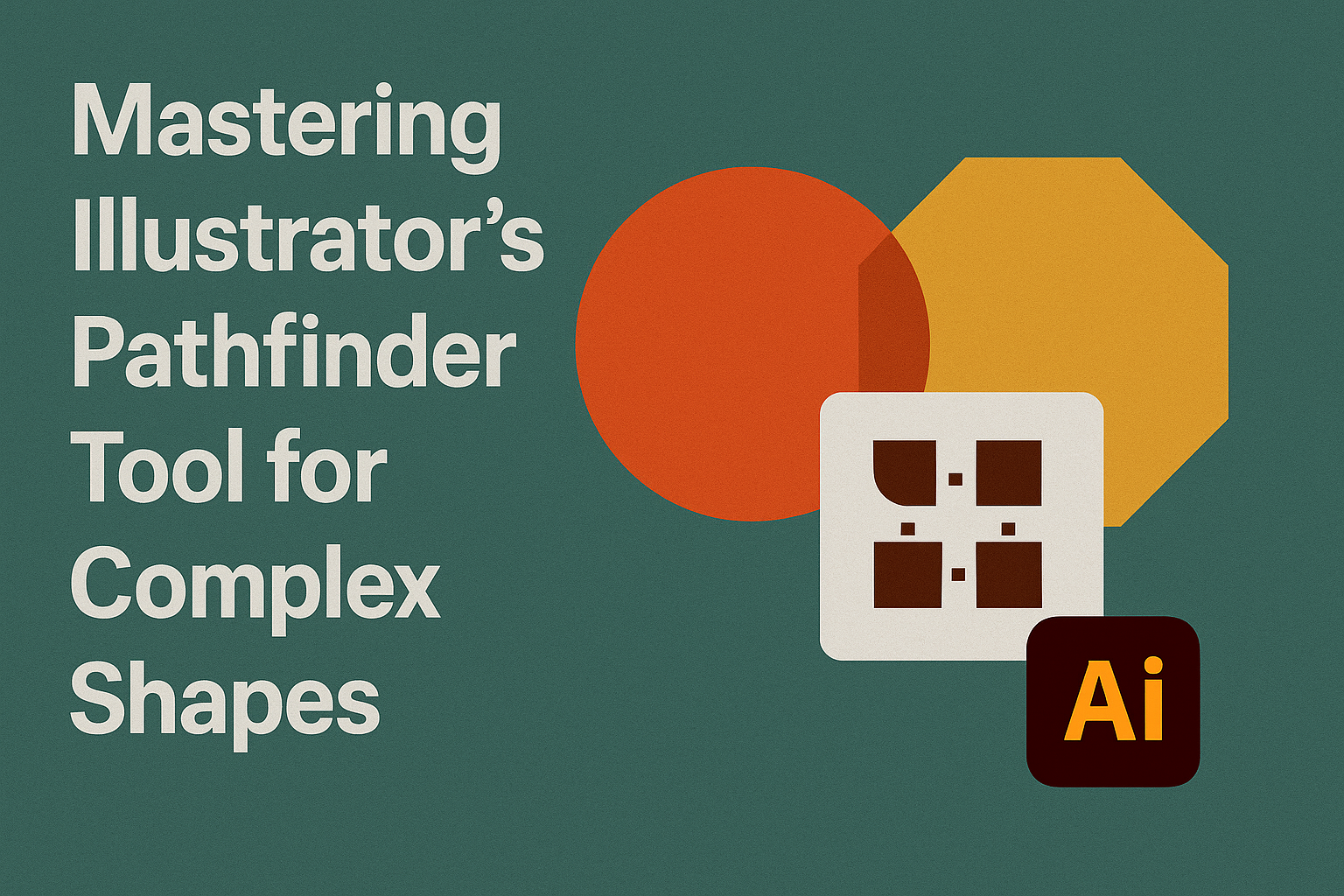 Mastering Illustrator’s Pathfinder Tool for Complex Shapes