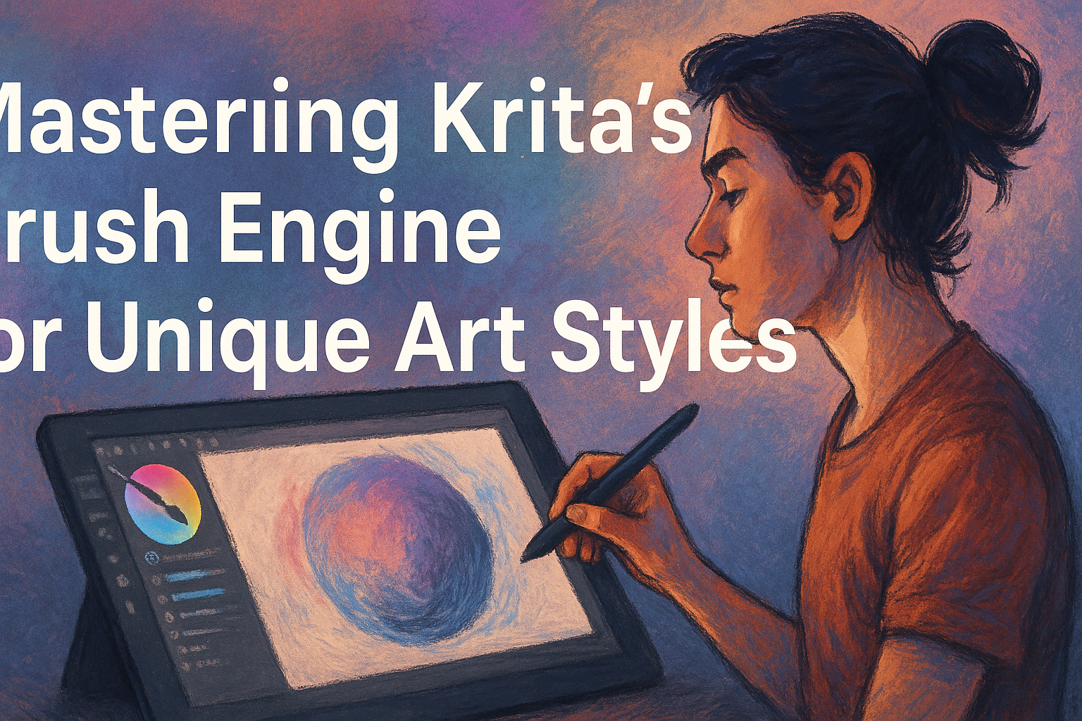 Mastering Krita’s Brush Engine for Unique Art Styles