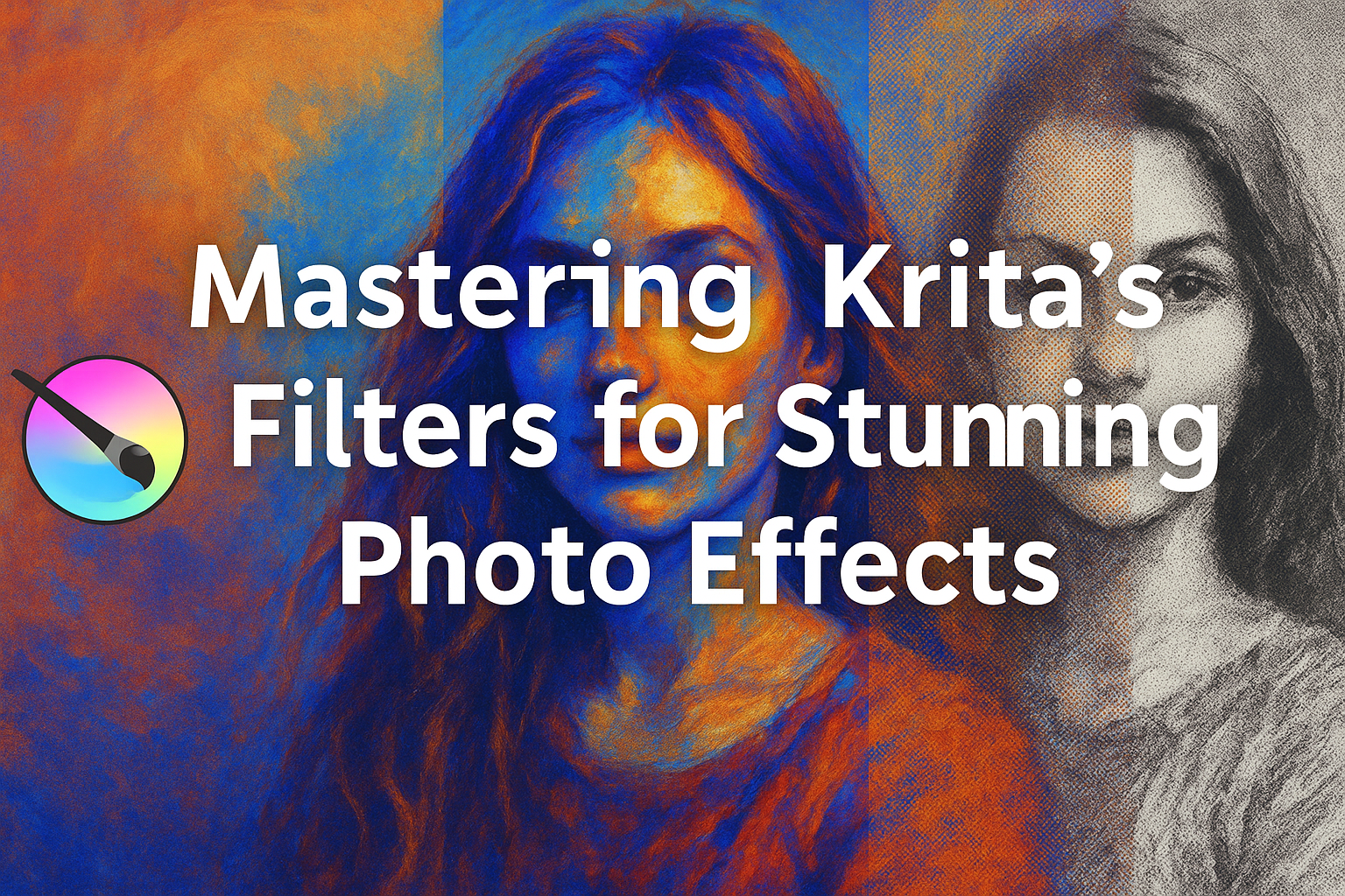 Mastering Krita’s Filters for Stunning Photo Effects
